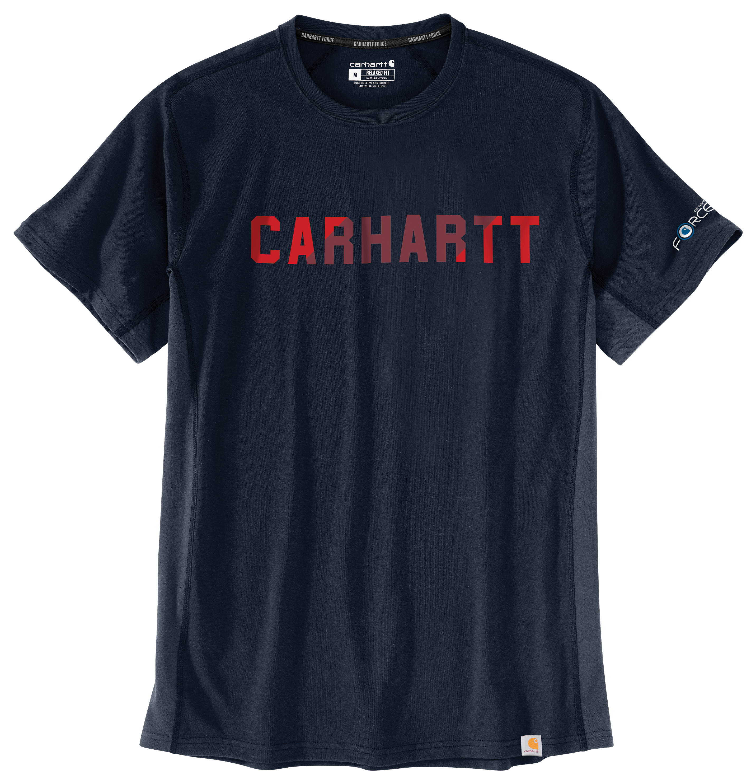 101168593-3375653 Carhartt Force Relaxed Fit Midweight Block Logo Gr sku 101168593-3375653