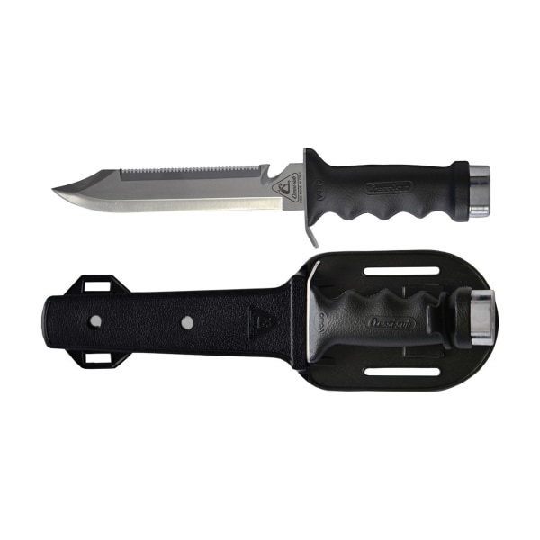 Cressi Orca Stainless Steel Diving Knife with Sheath and Leg Straps