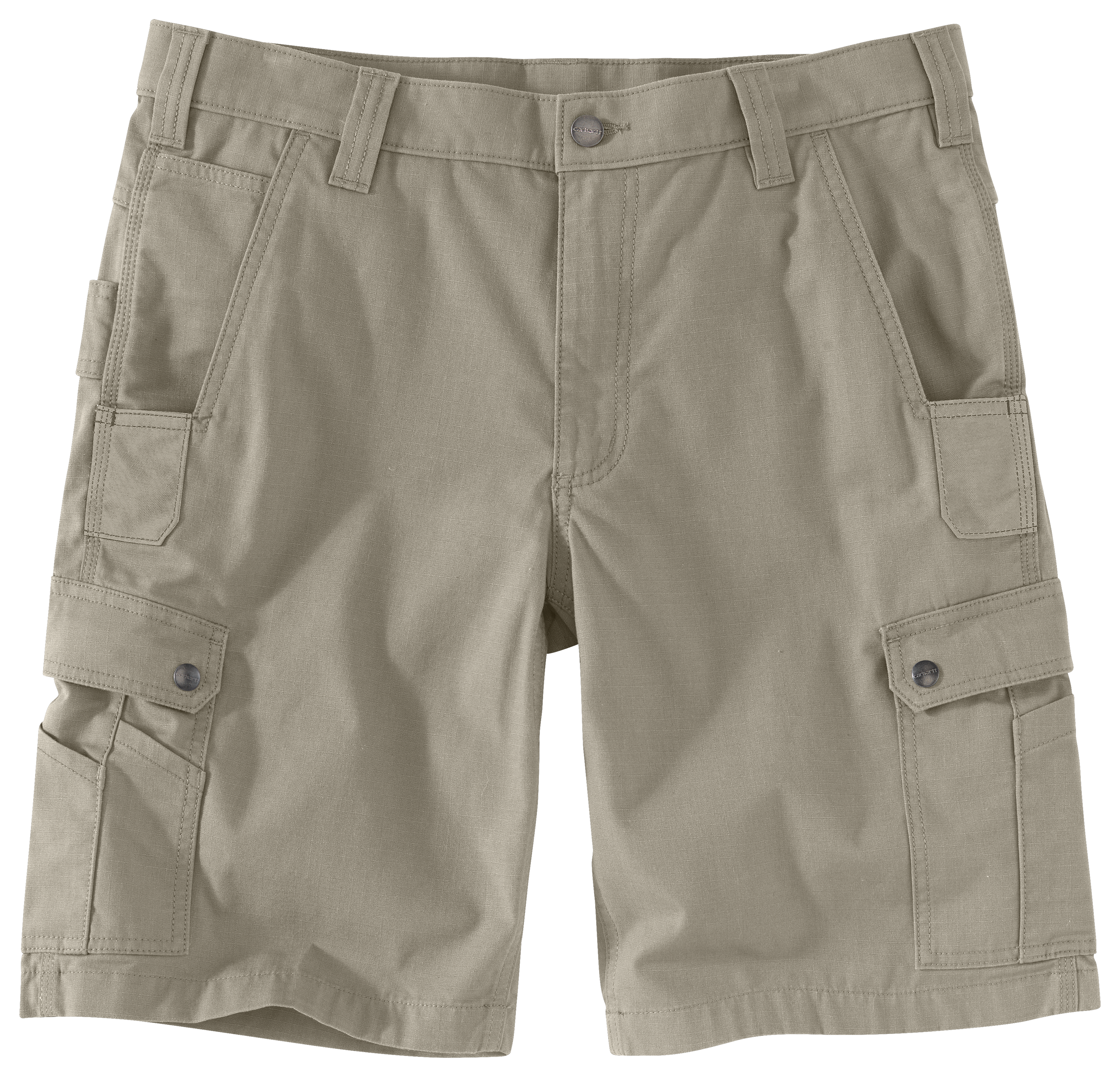 Carhartt Relaxed Fit Ripstop Cargo Work Shorts for Men - Greige - 40