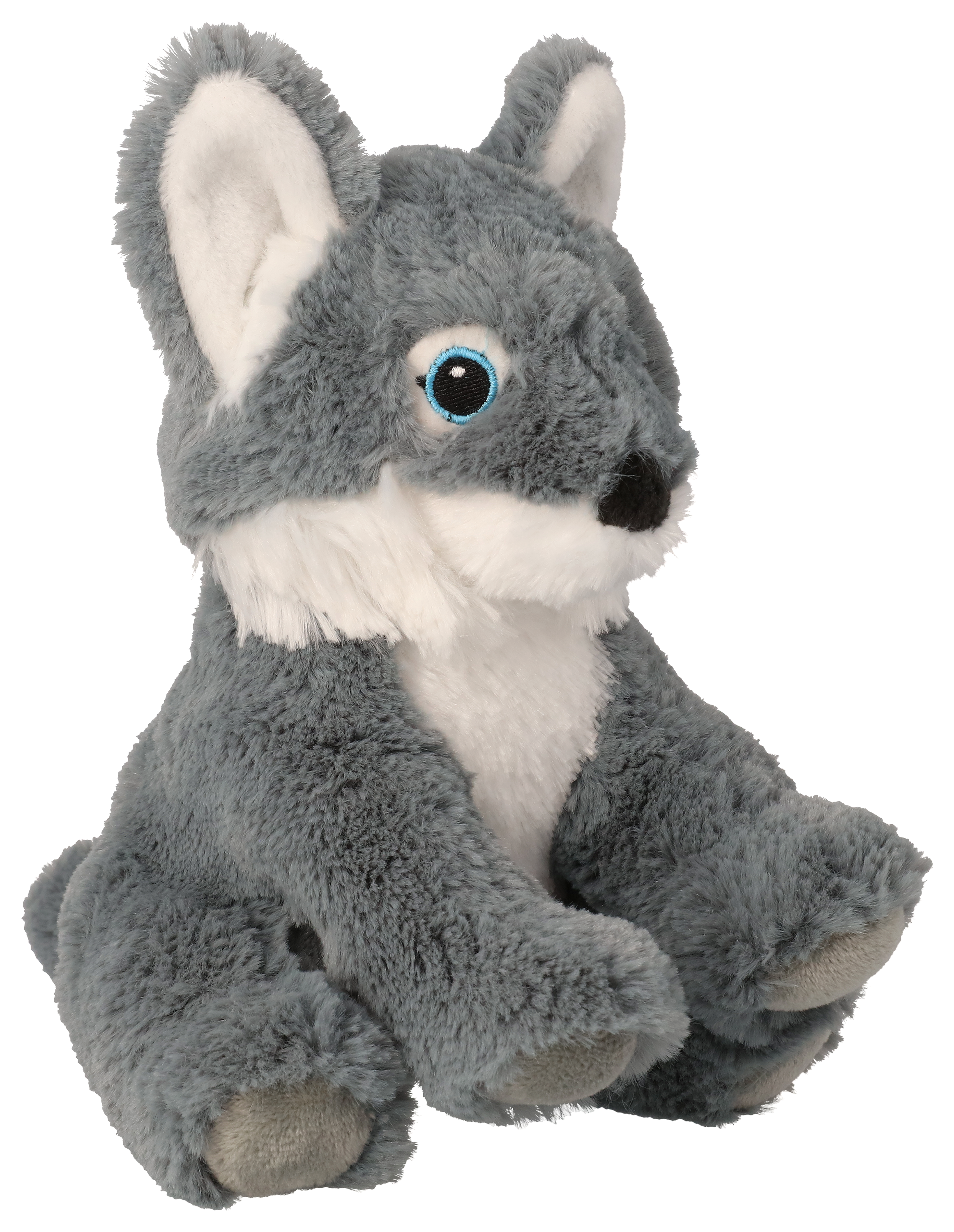 Bass Pro Shops Eco Pals Gray Wolf Plush Stuffed Animal Toy