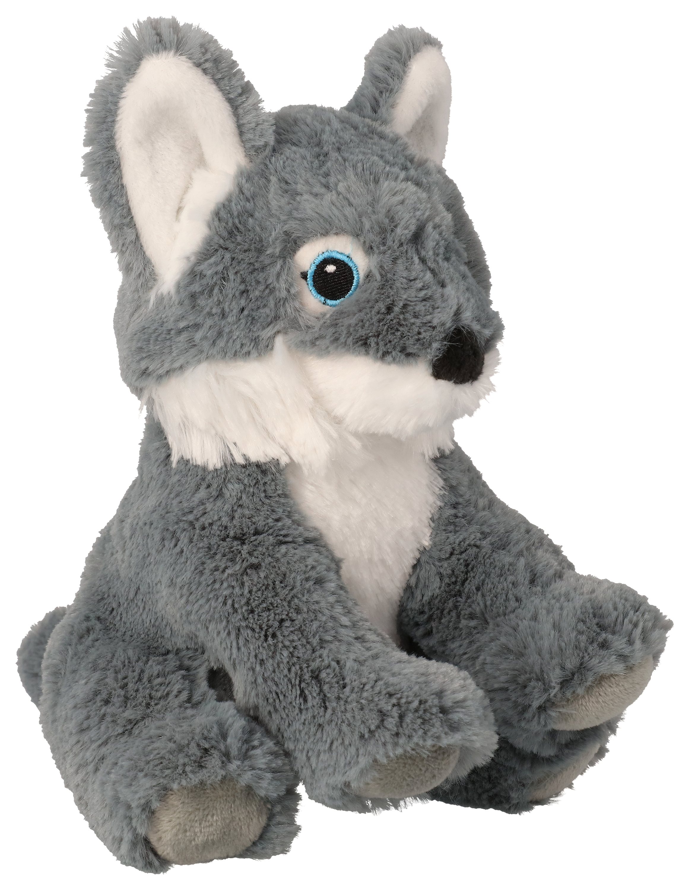 BASS PRO SHOPS Eco Pals Gray Wolf Plush Stuffed Animal Toy