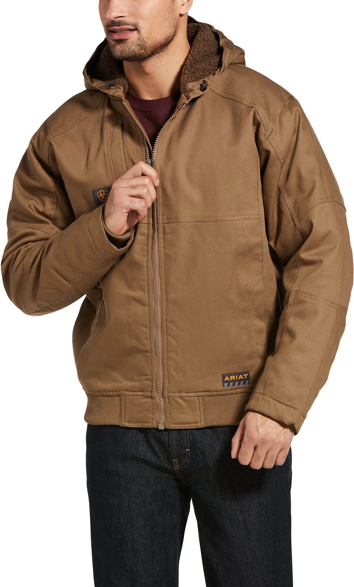 ARIAT Rebar DuraCanvas Jacket with Right Chest Pocket for Men