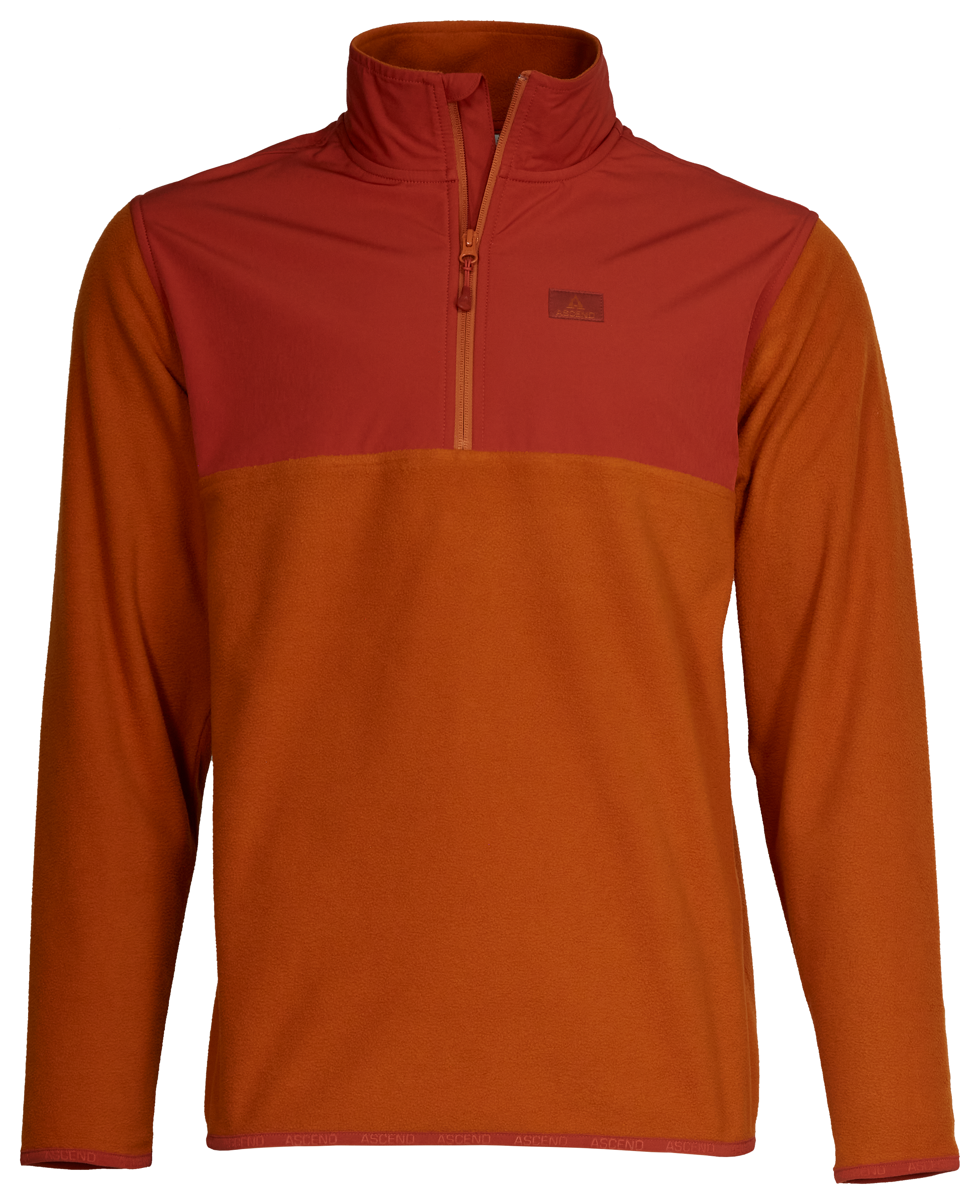Ascend Yukon Quarter-Zip Long-Sleeve Pullover for Men