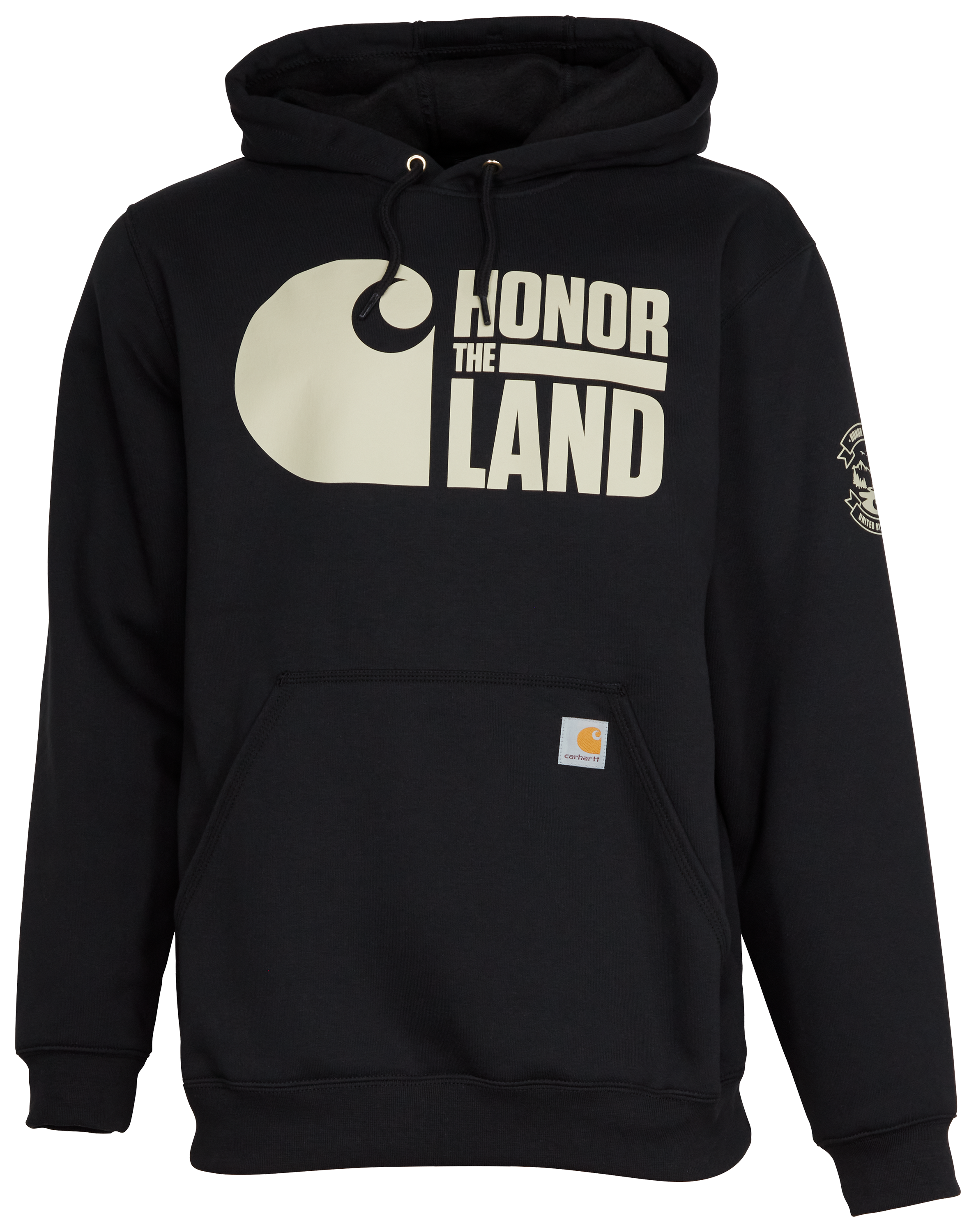 Carhartt Honor The Land Long-Sleeve Hoodie for Men - Black - L