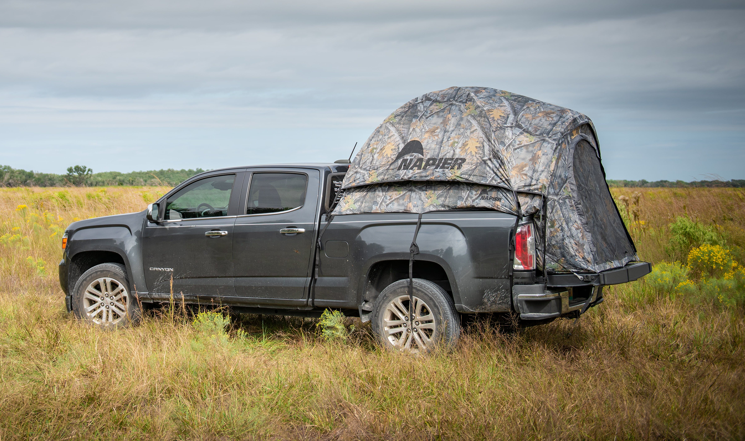 Backroadz Series Camo Truck Tent - 5'-5.2' Compact Short Bed