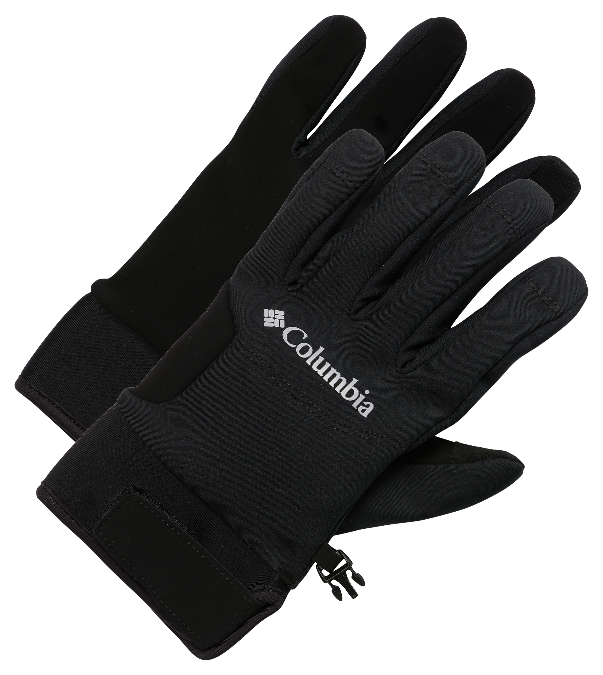 Columbia Men's Gnarl Ridge Insulated Softshell Gloves, Medium, Black