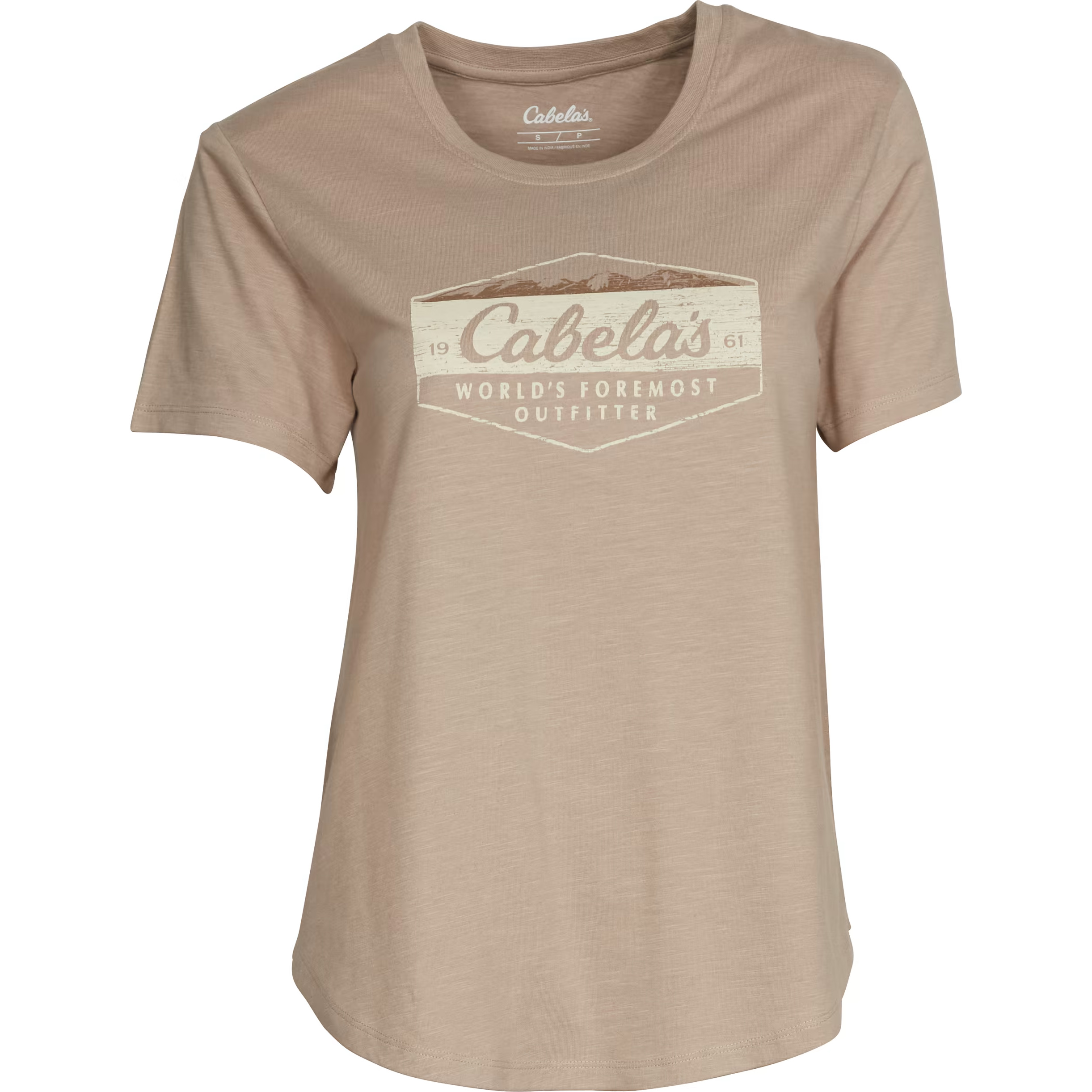 CABELA'S Signature Logo Short-Sleeve T-Shirt for Ladies