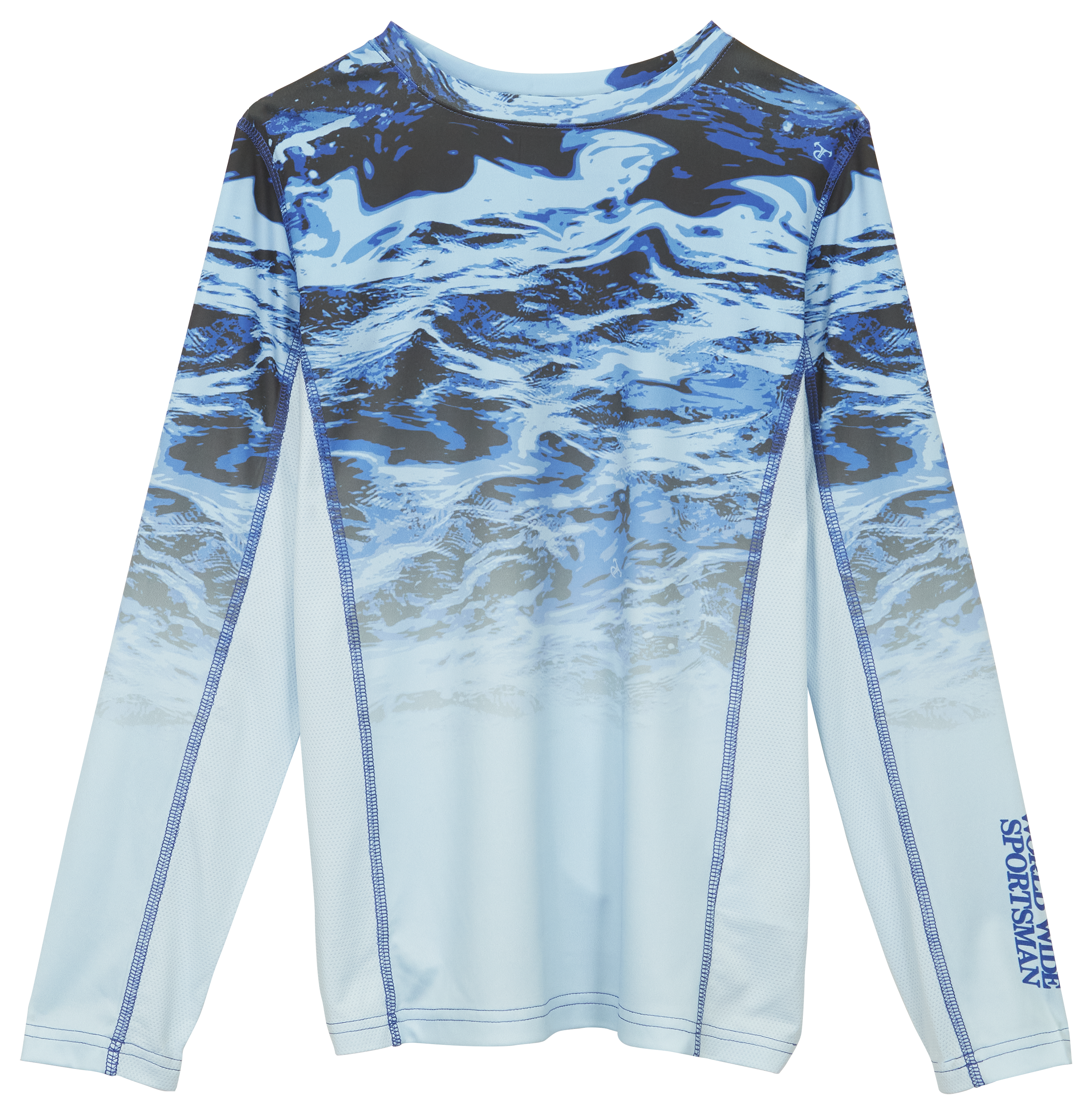 WORLD WIDE SPORTSMAN Sublimated Long-Sleeve Performance Shirt for Kids