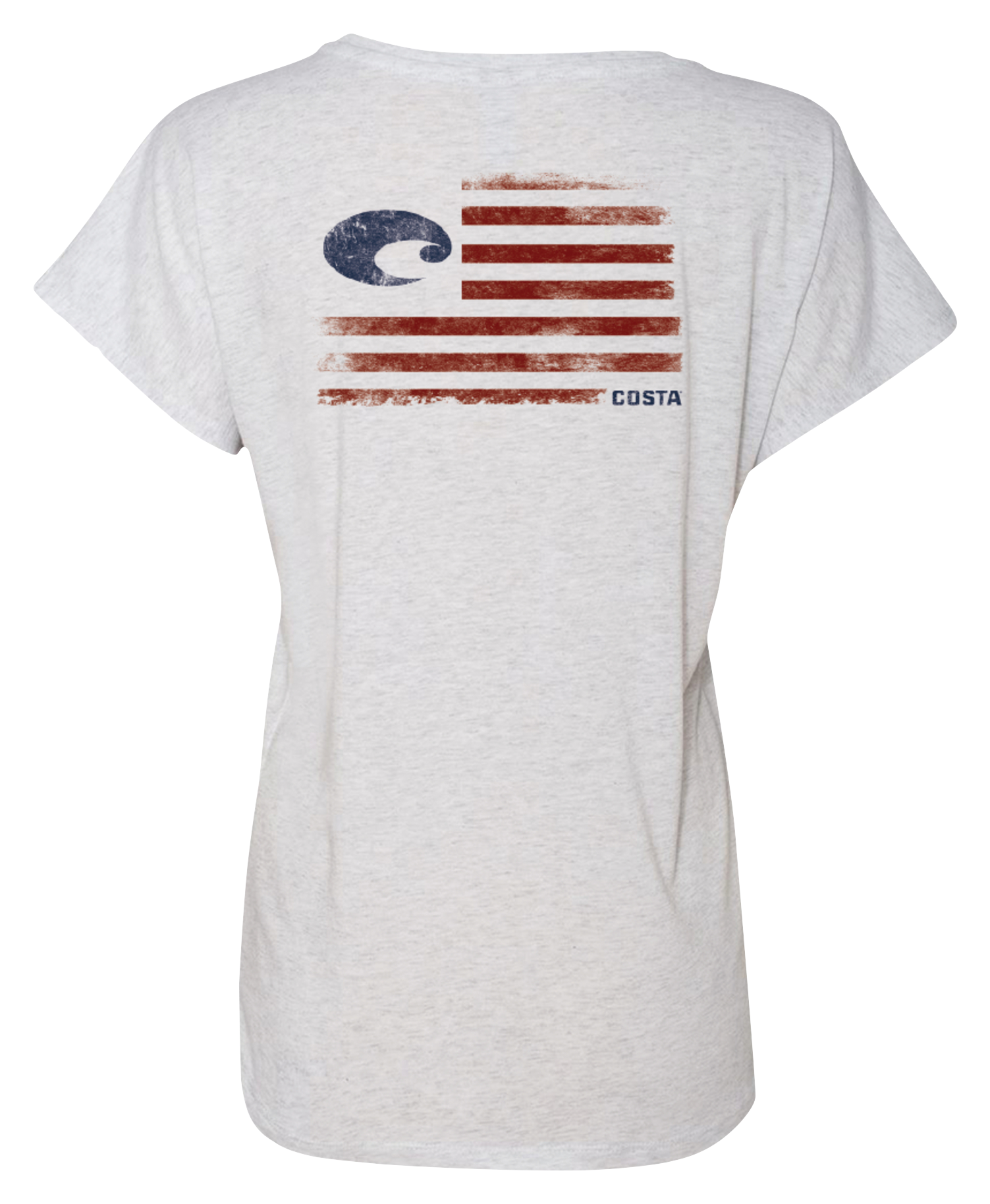 COSTA DEL MAR Pride USA Short-Sleeve T-Shirt for Ladies