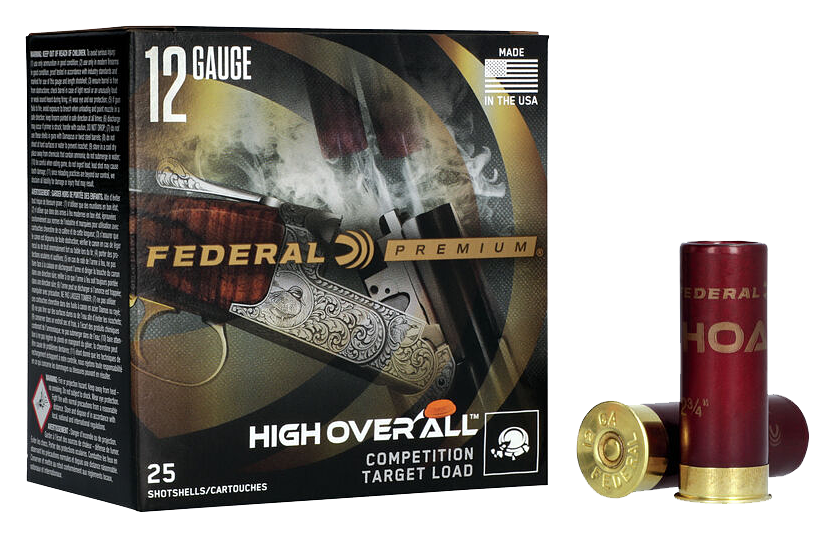Federal High Over All Competition Target Load Shotshells - HOA12L1 8