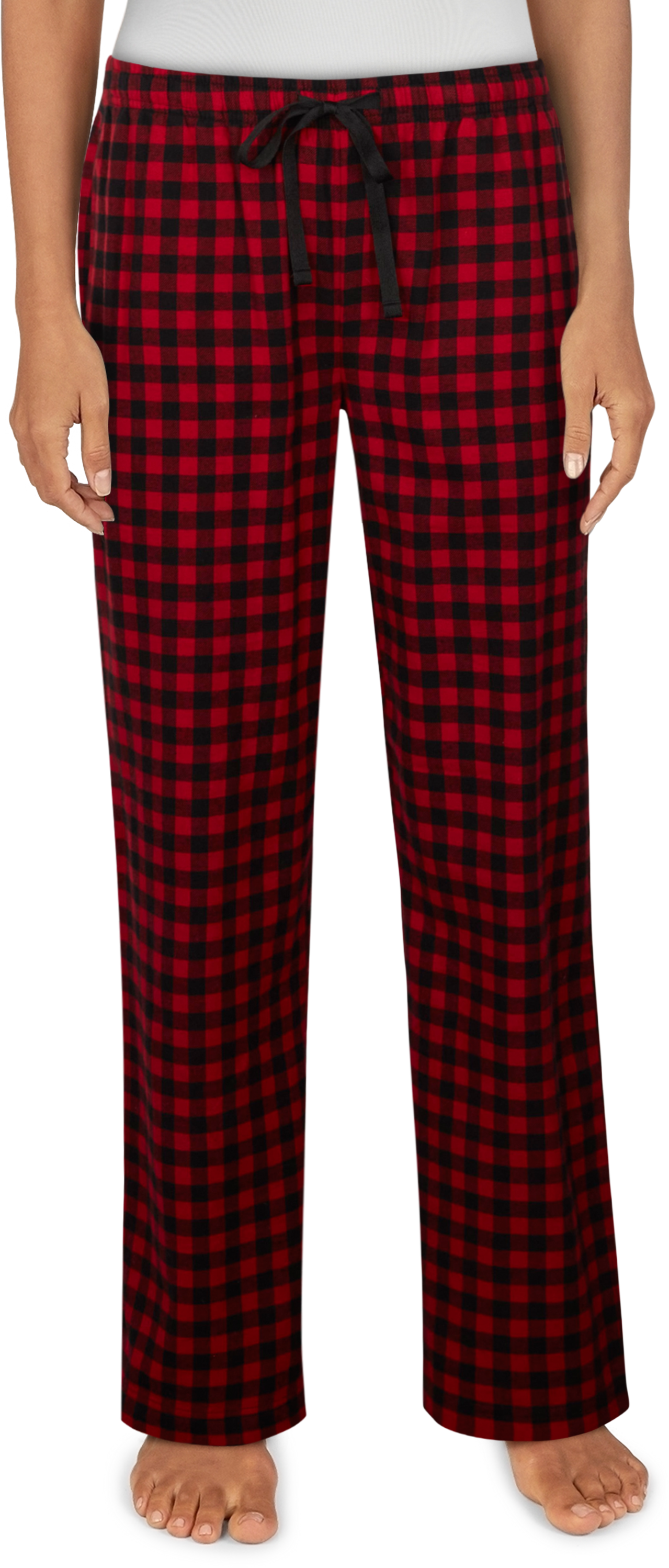 Natural Reflections Pajama Pants for Ladies - Red/Black Buffalo - L product image