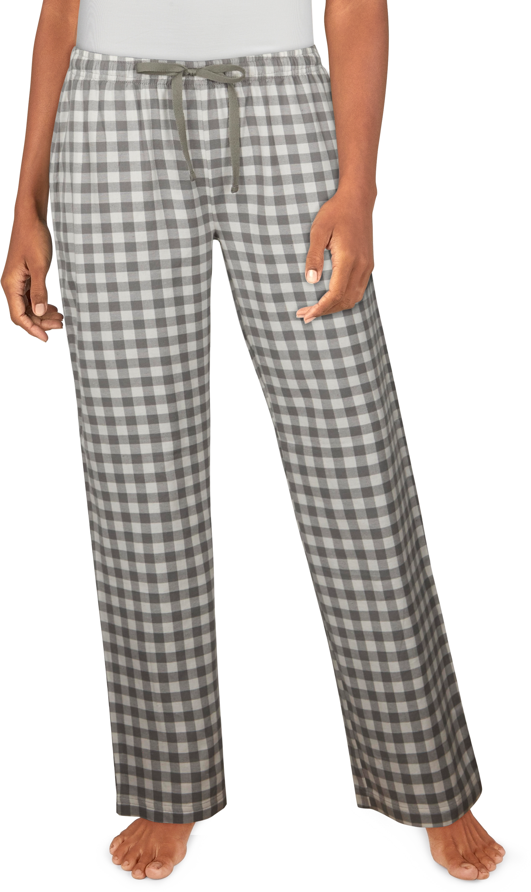 Natural Reflections Pajama Pants for Ladies - Gray/Cream Buffalo - XXL product image