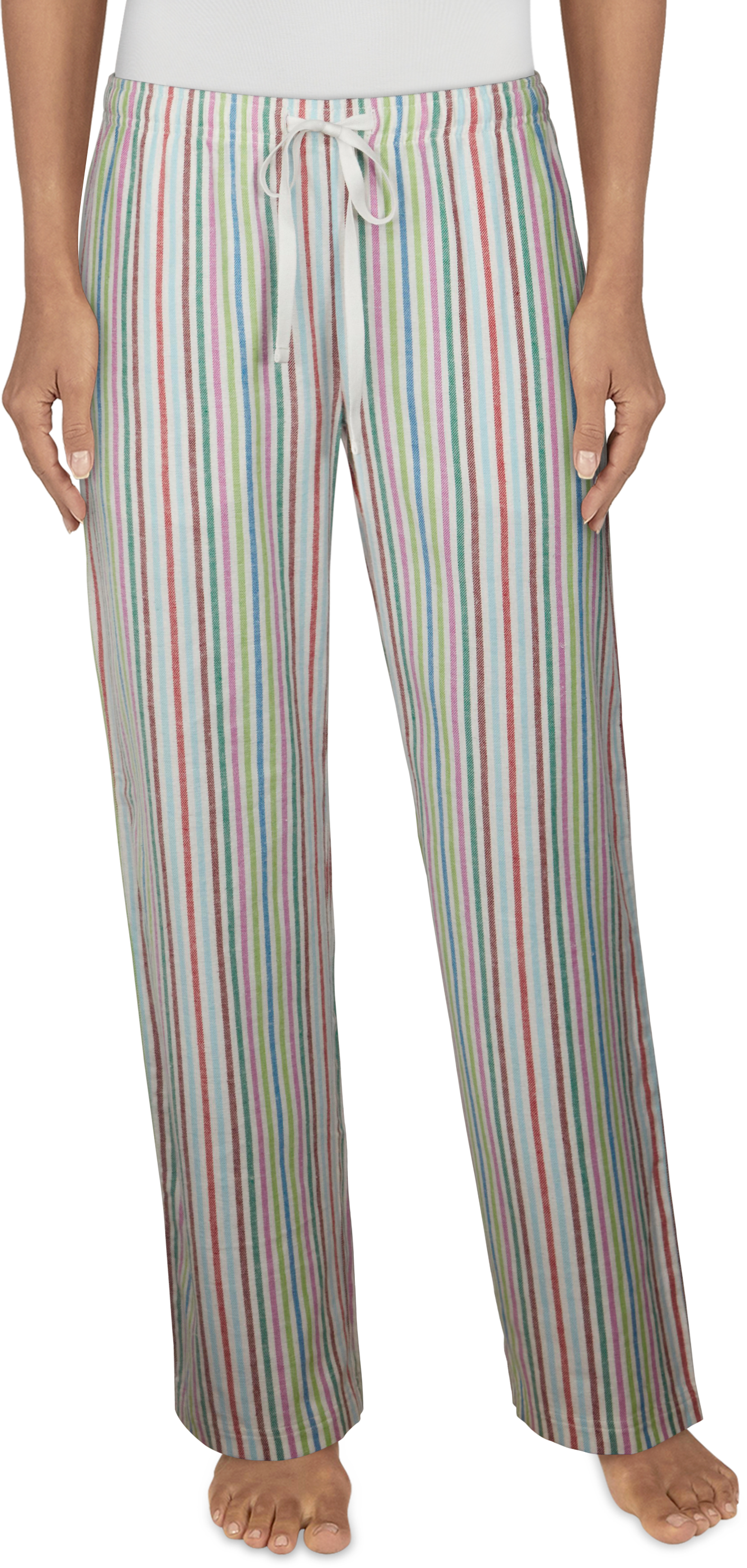 Natural Reflections Pajama Pants for Ladies - Multi Color Stripe - XL product image