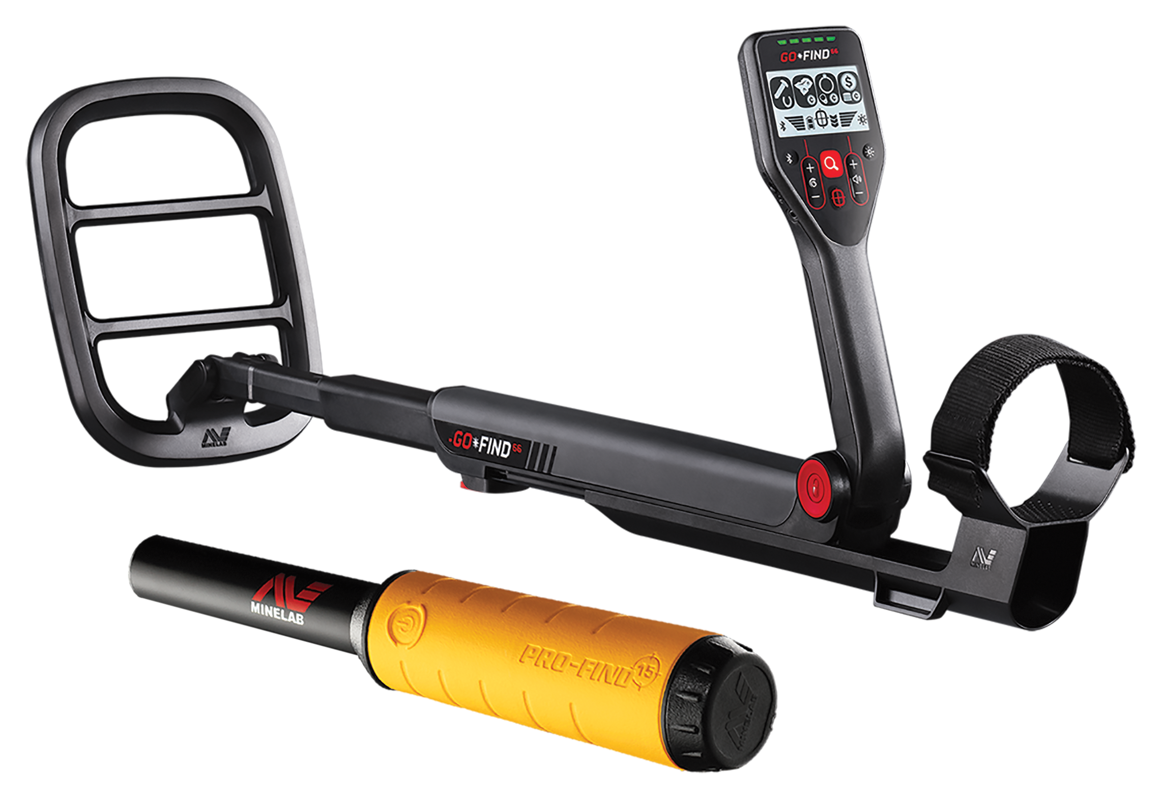MineLab Go-Find 66 Metal Detector and Pro-Find 15 Pinpointer Bundle