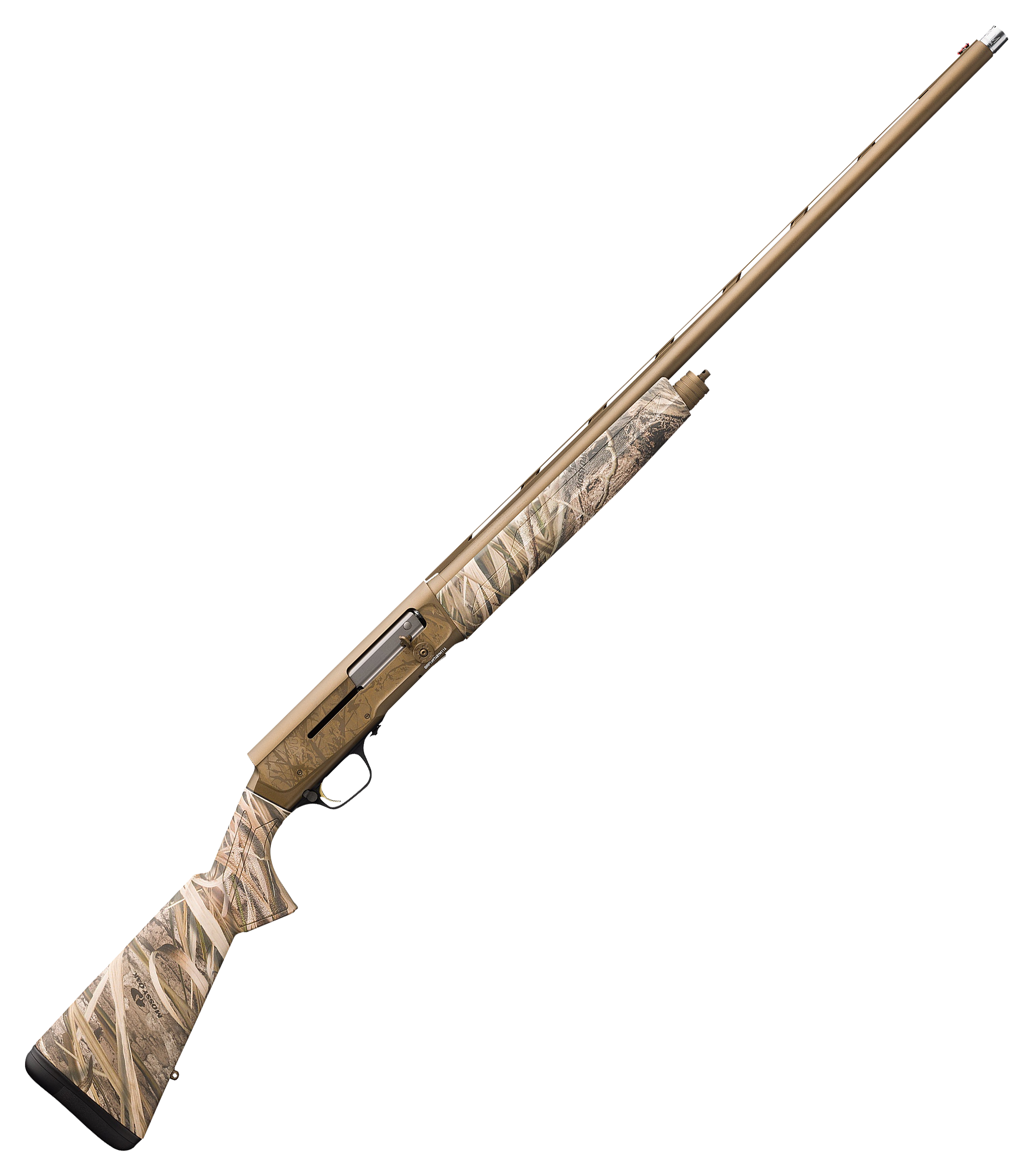 Image of "Browning A5 Wicked Wing Sweet Sixteen Semi-Auto Shotgun - 28"" - Mossy Oak Shadow Grass Habitat"