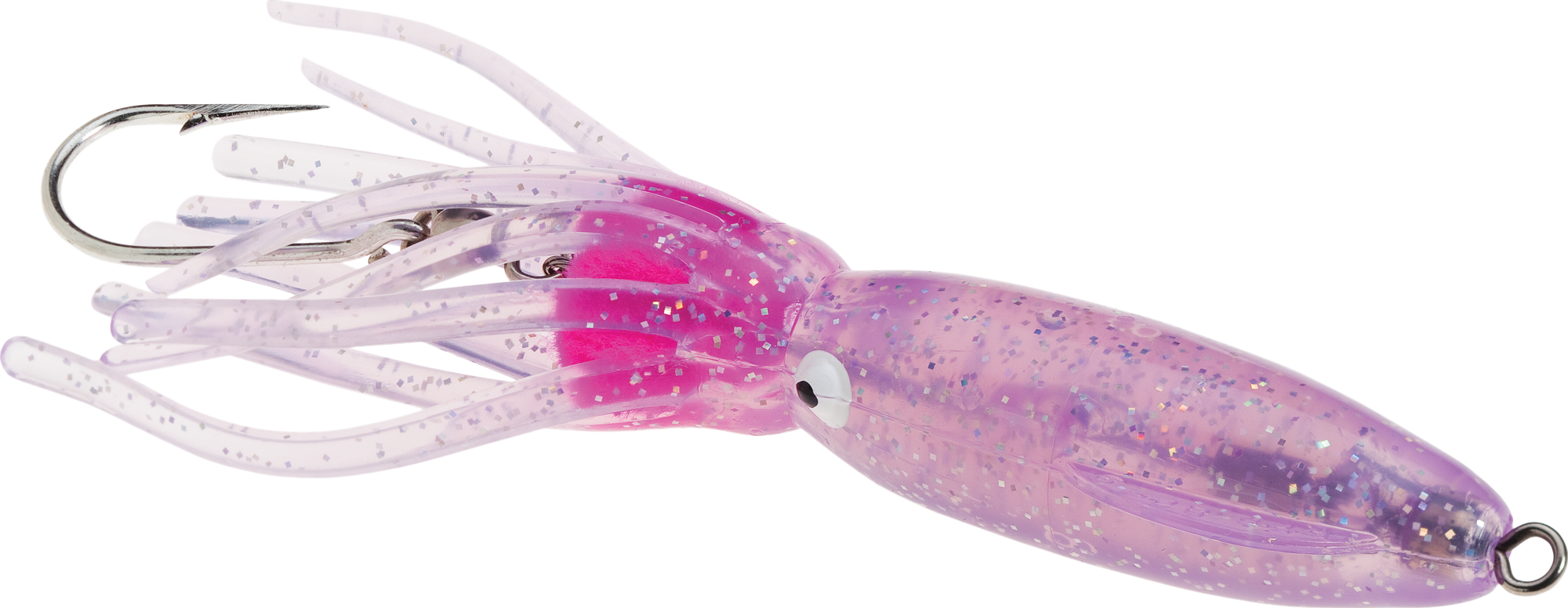 B2 Squid 9 Rigged Squid - UV Purple Haze