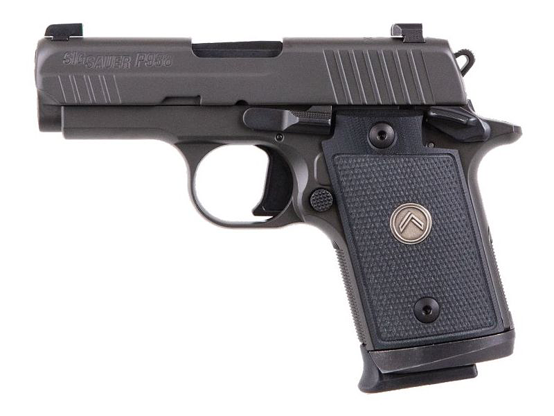SIG SAUER P938 Legion MicroCompact SemiAuto Pistol  9mm  MA Compliant