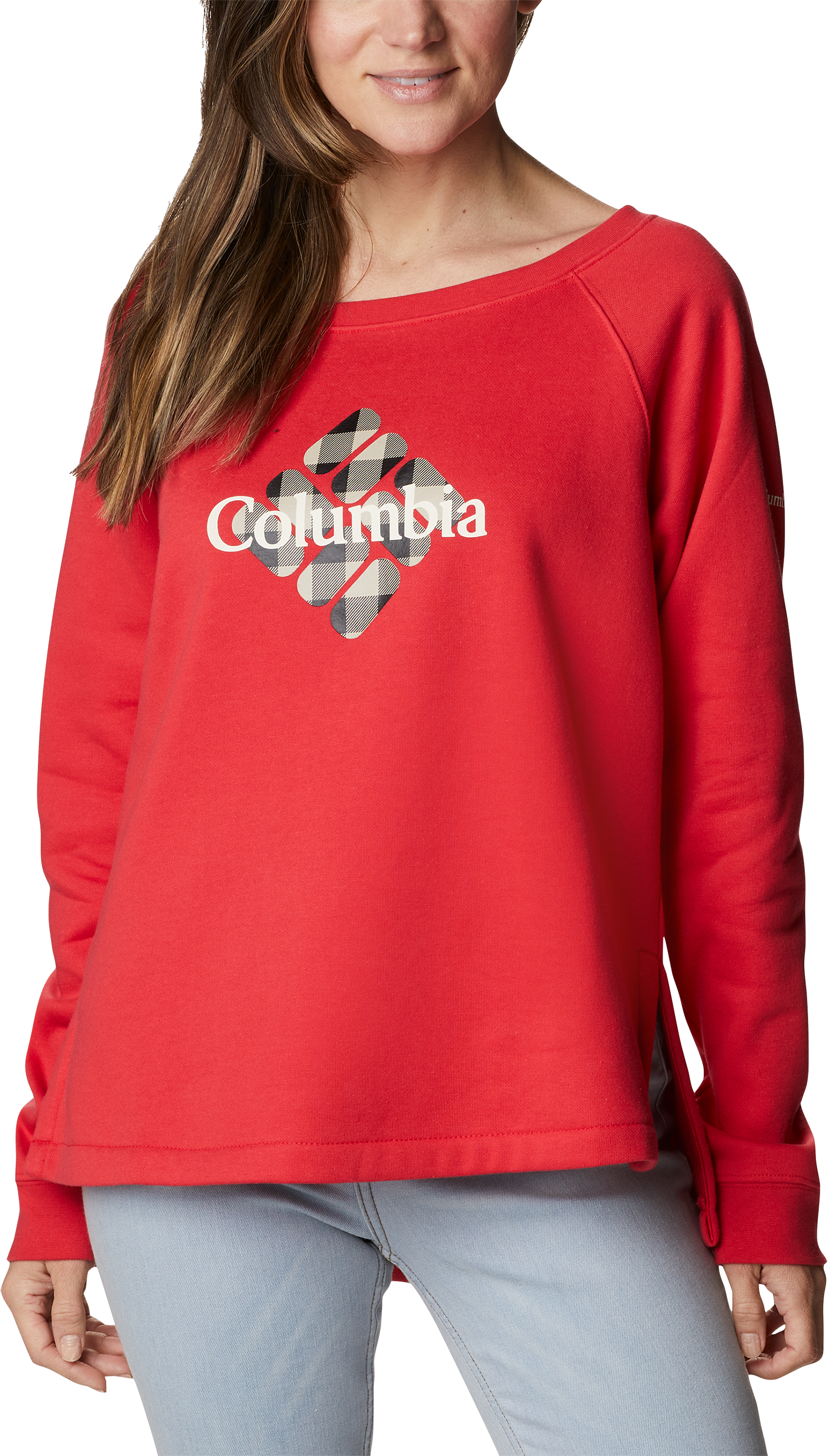 COLUMBIA Trek Special Graphic Long-Sleeve Crew for Ladies