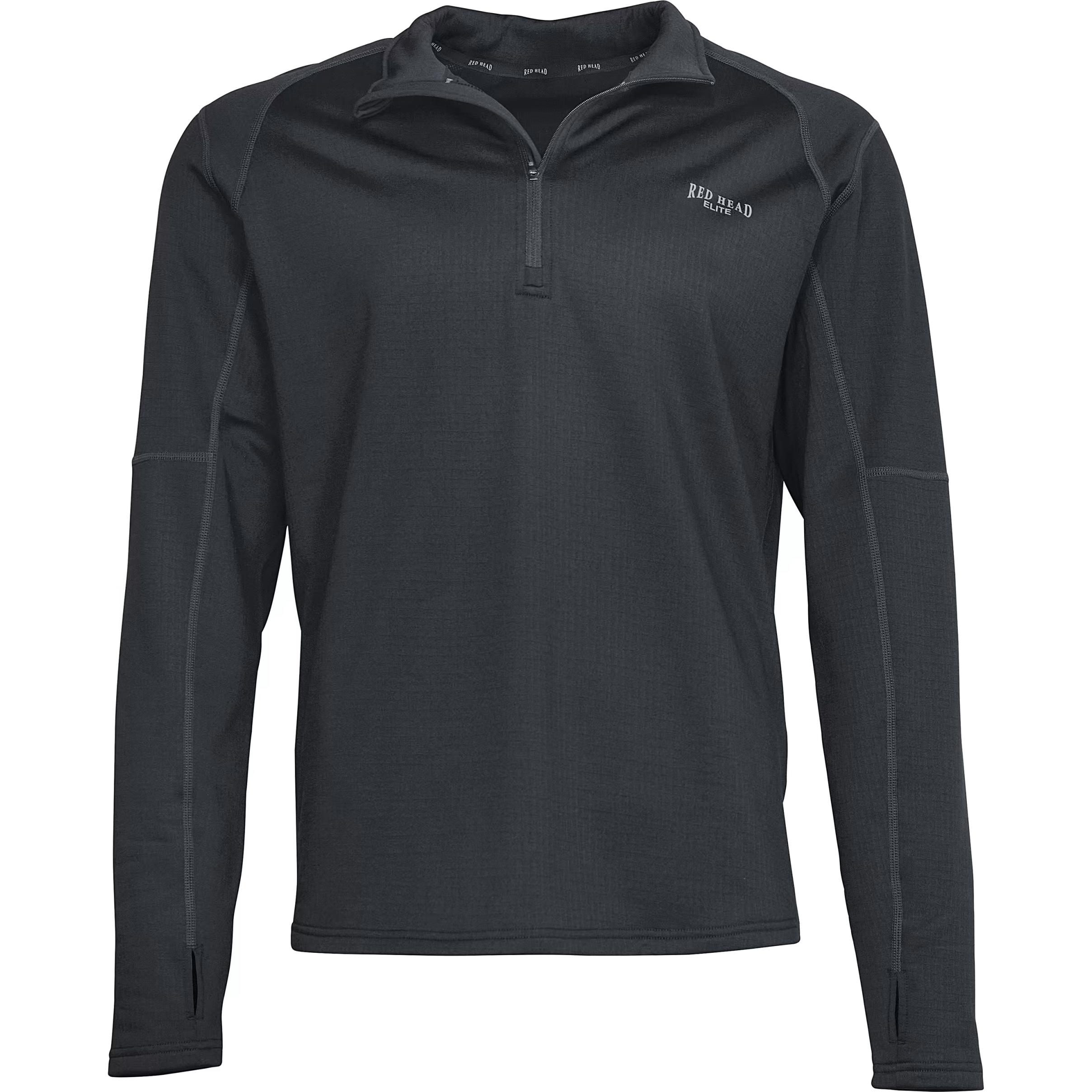 REDHEAD Elite Heavyweight Base Layer Quarter-Zip Long-Sleeve Shirt for Men