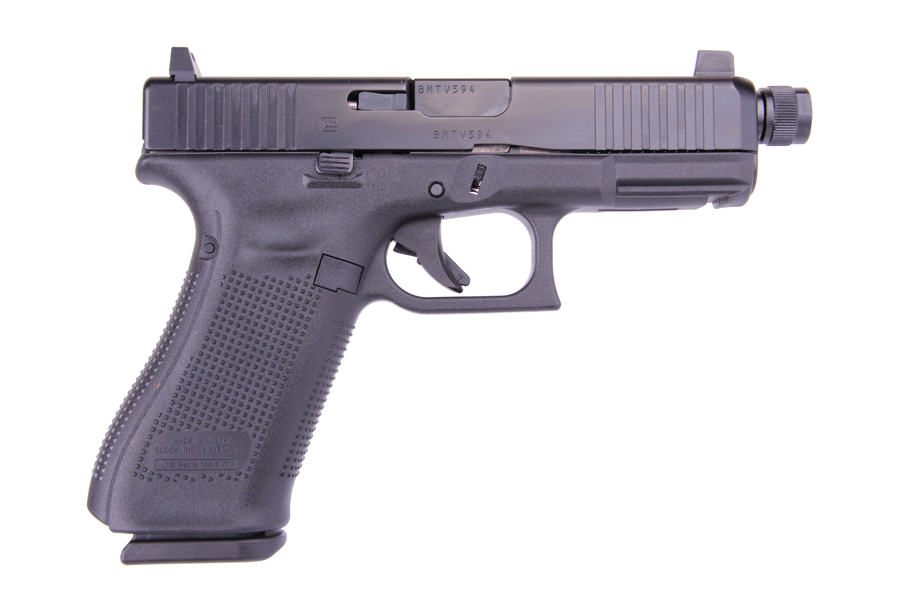 GLOCK 45 Gen5 9mm Suppressor Ready Semi-Auto Pistol - 10+1