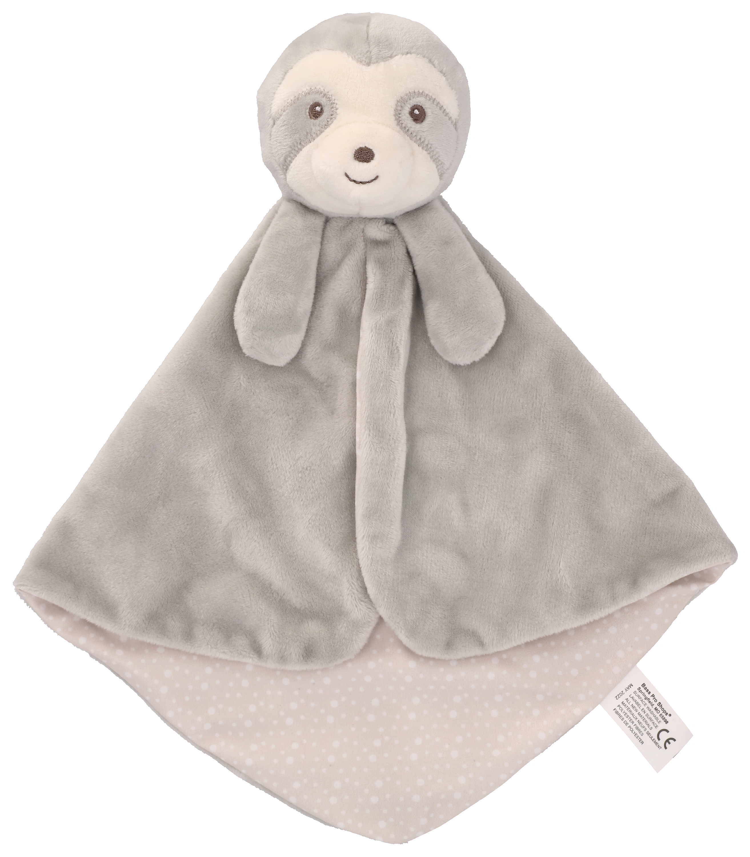 BASS PRO SHOPS Sloth Plush Animal Lovey for Babies