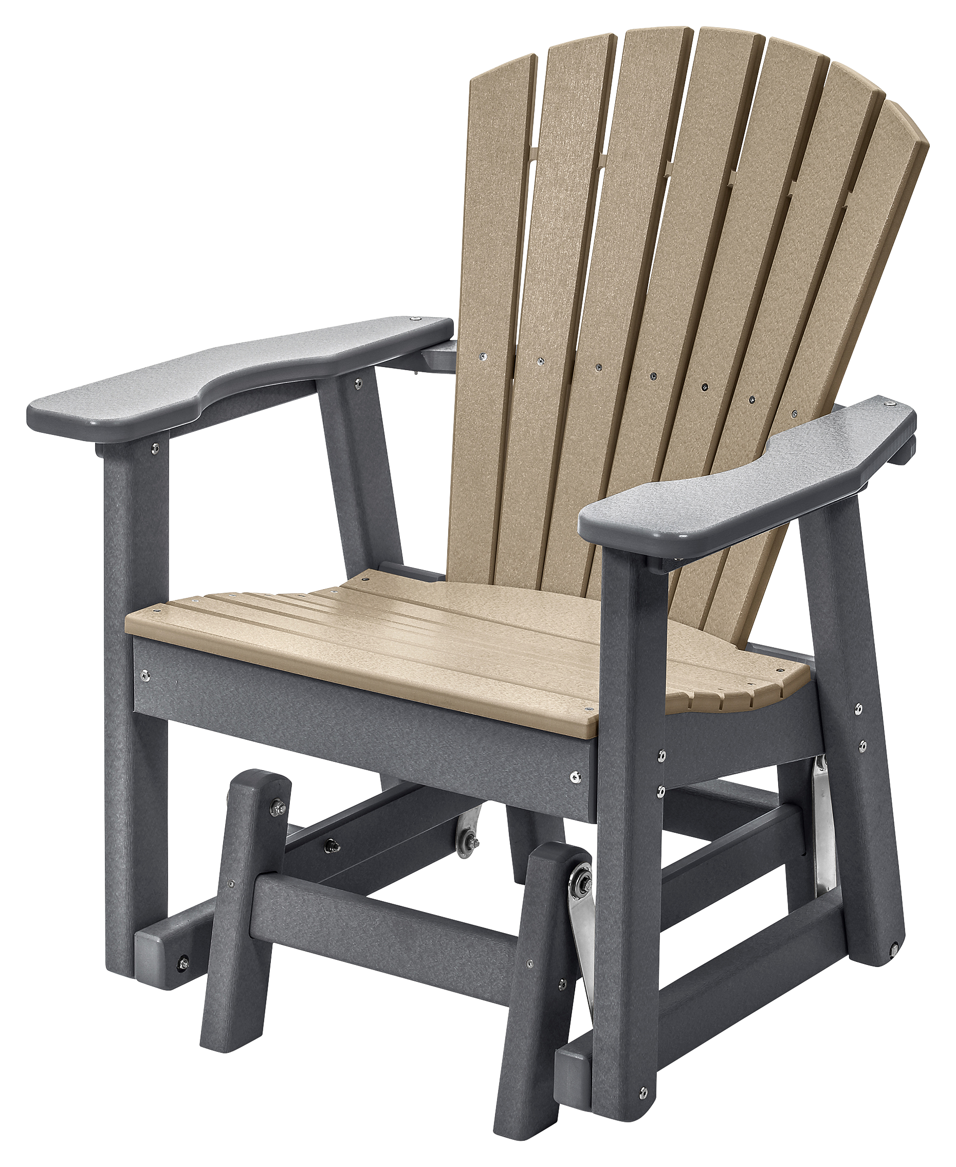 Image of Perfect Choice Classic Single Glider - Sandstone/Gray
