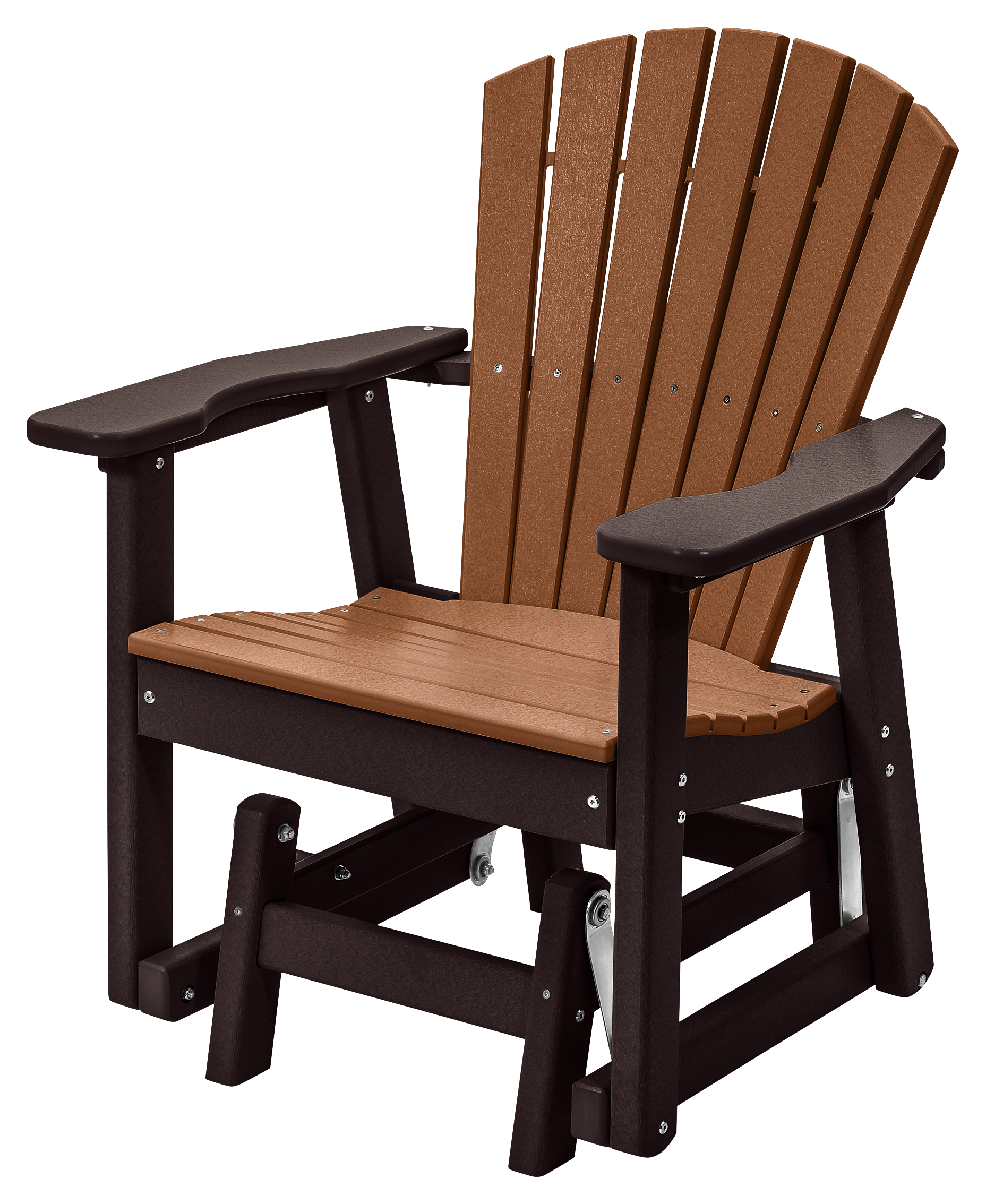 Image of Perfect Choice Classic Single Glider - Cedar/Mocha