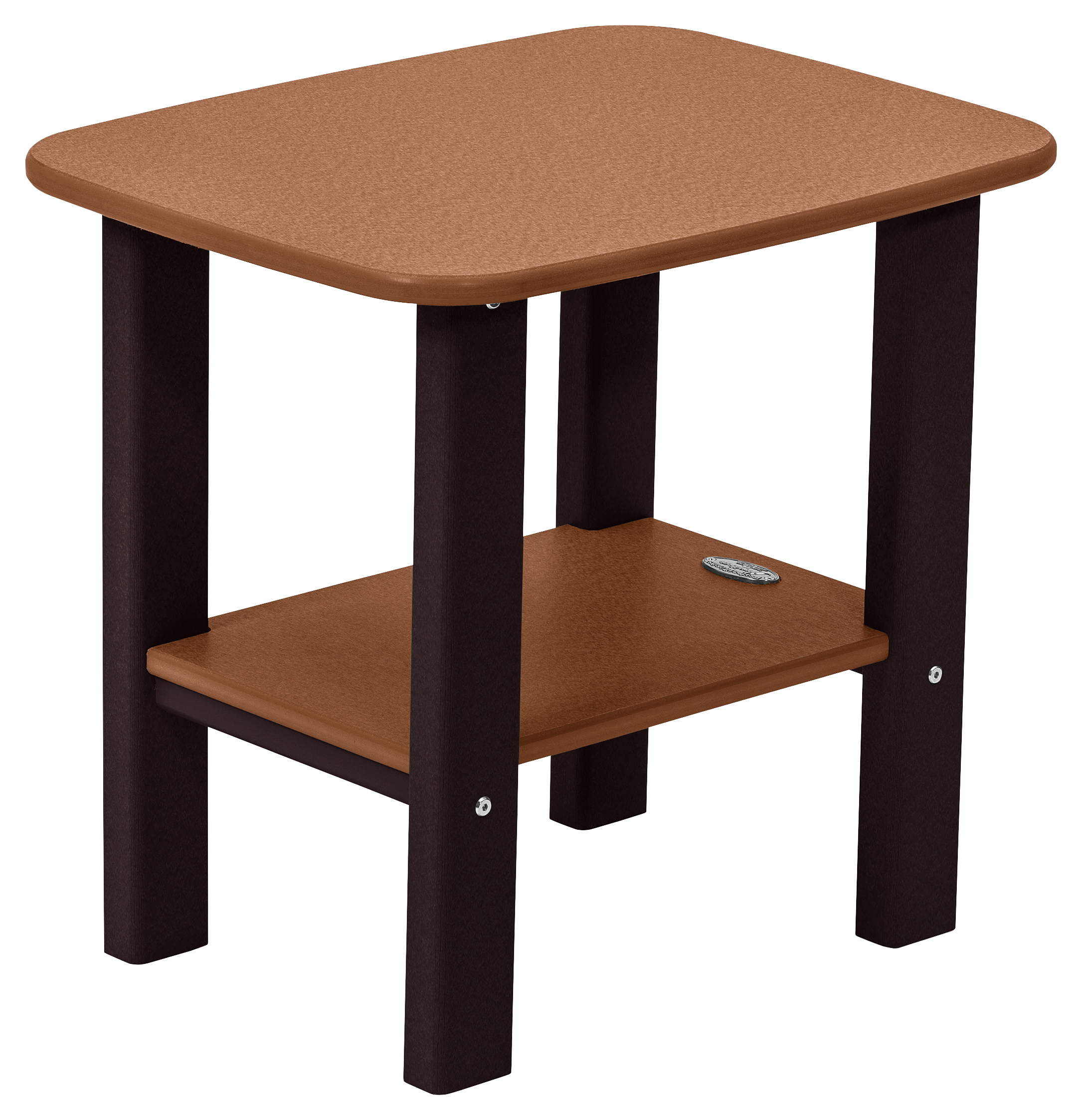 Image of Perfect Choice Classic Style Side Table - Cedar/Mocha