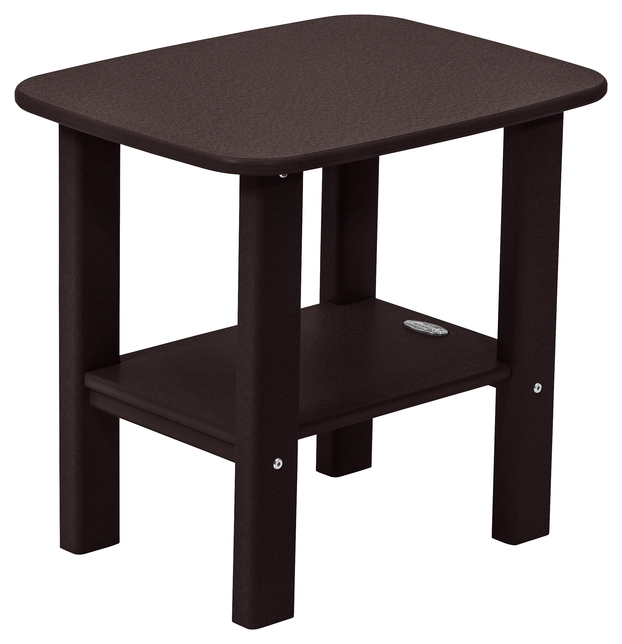 Image of Perfect Choice Classic Style Side Table - Mocha