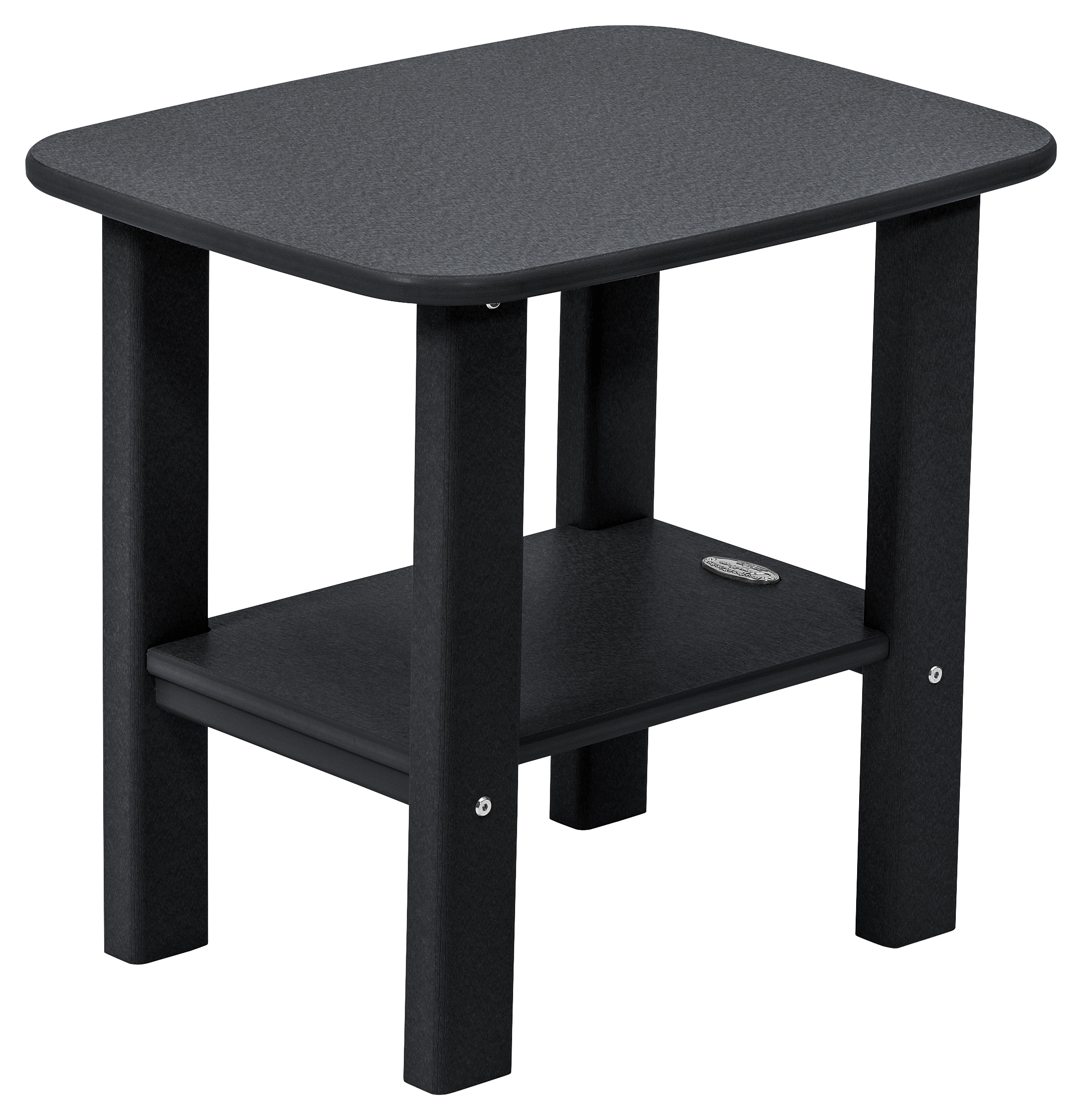 Image of Perfect Choice Classic Style Side Table - Black