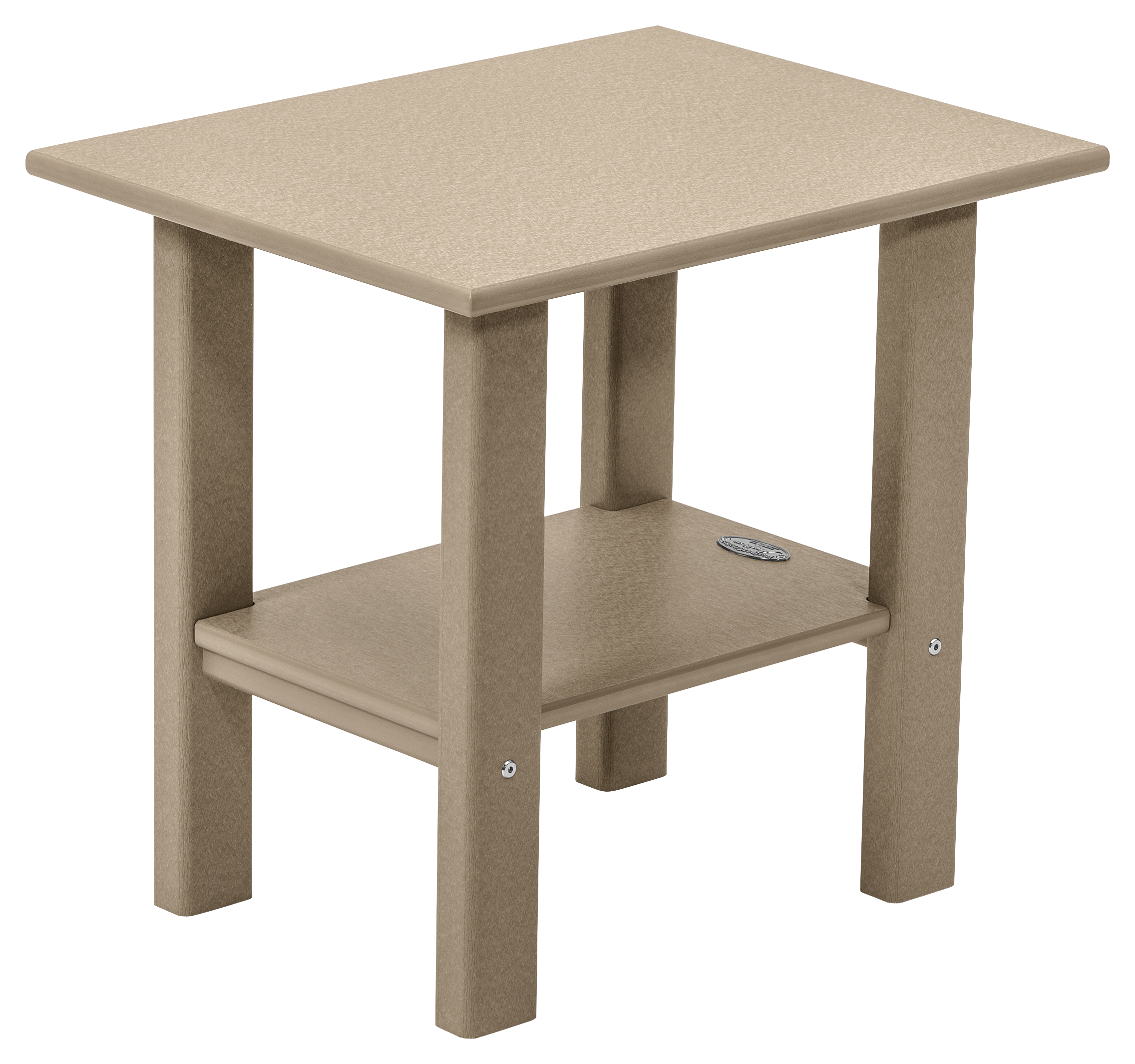 Image of Perfect Choice Stanton Dining-Height Side Table - Sandstone