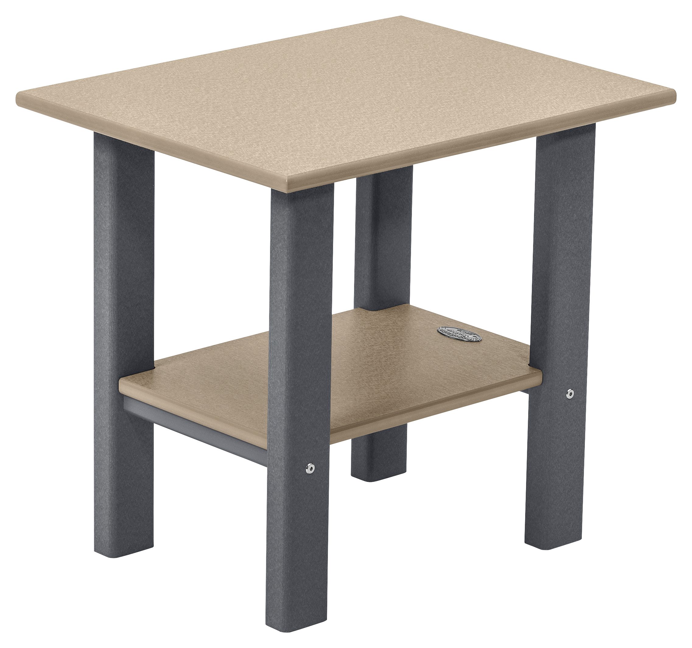 Image of Perfect Choice Stanton Dining-Height Side Table - andstone/Gray