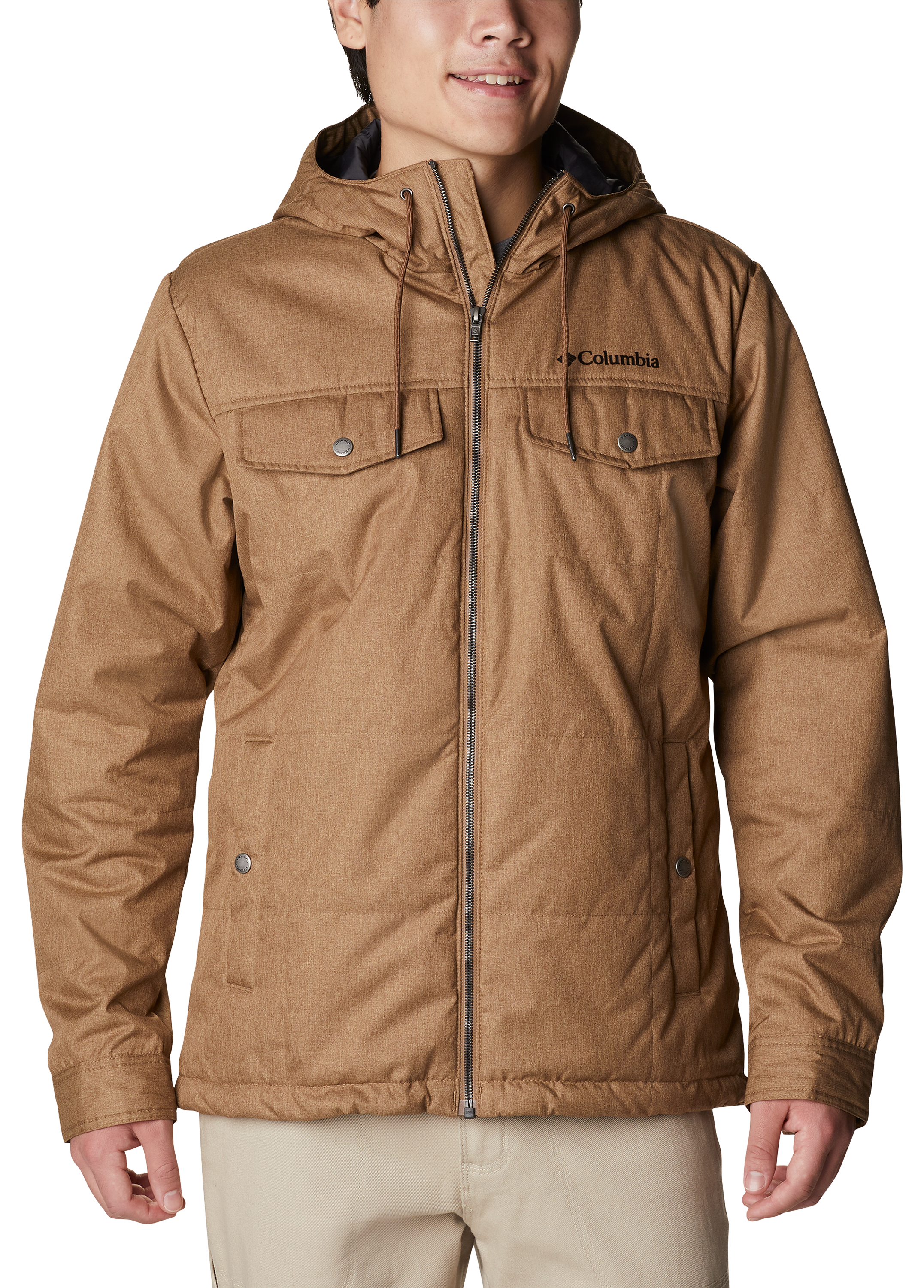 Columbia Montague Falls II Insulated Jacket for Men - Delta Melange - S