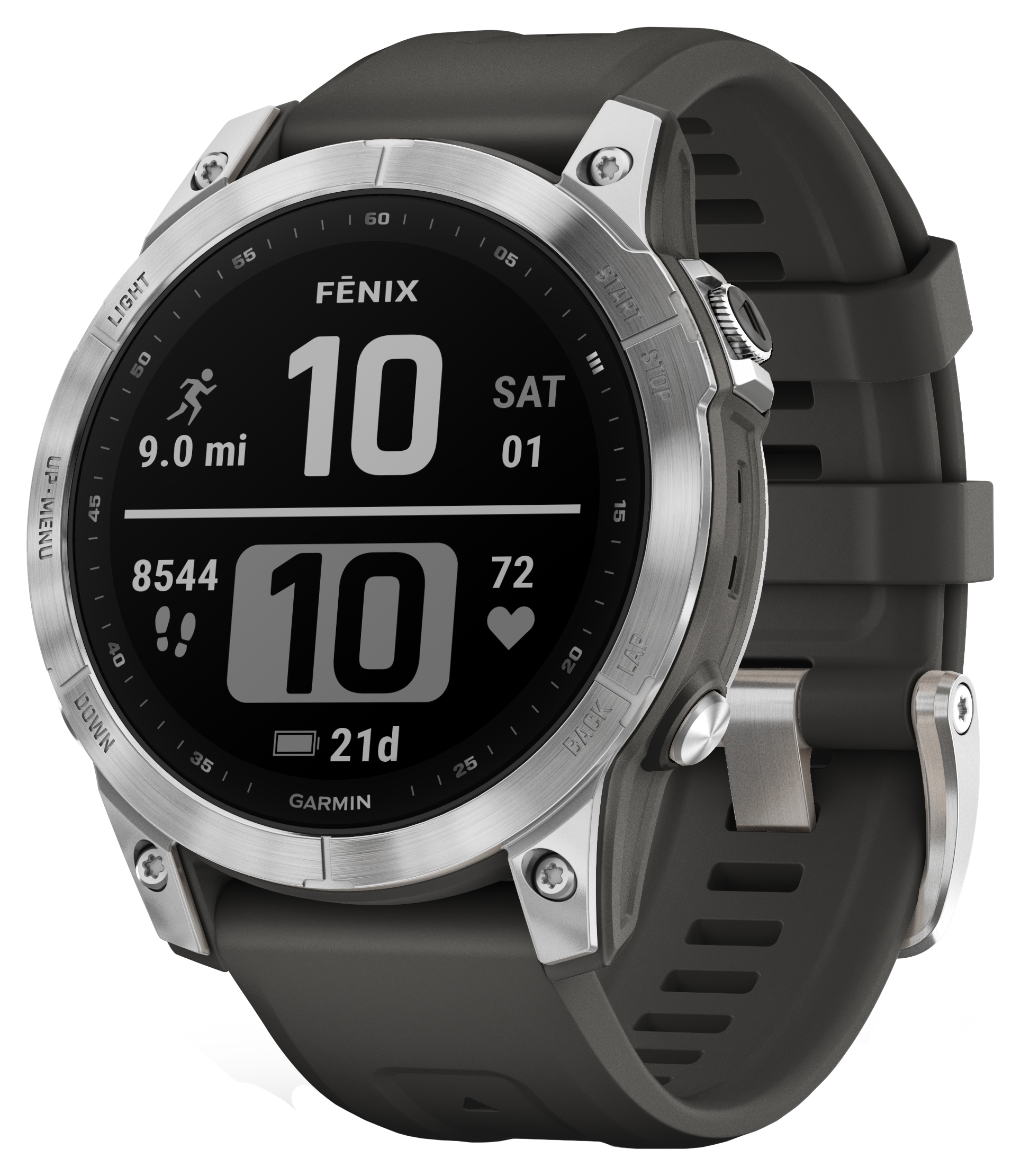 Garmin Fenix 7X Sapphire Solar GPS Watch, Buy online