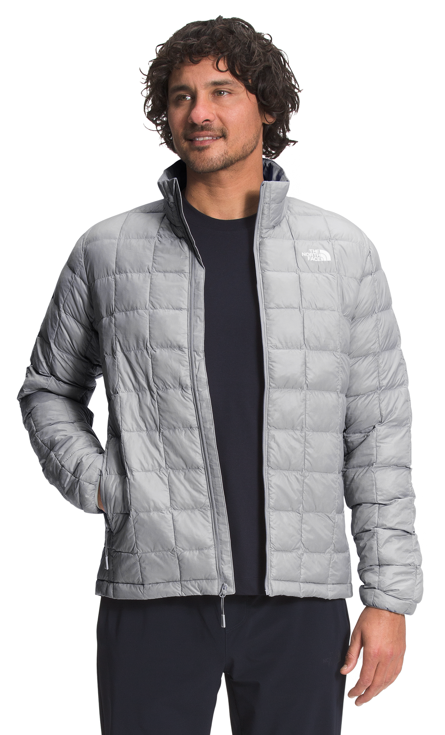 The North Face ThermoBall Eco Quilted Jacket for Men - Meld Grey - S
