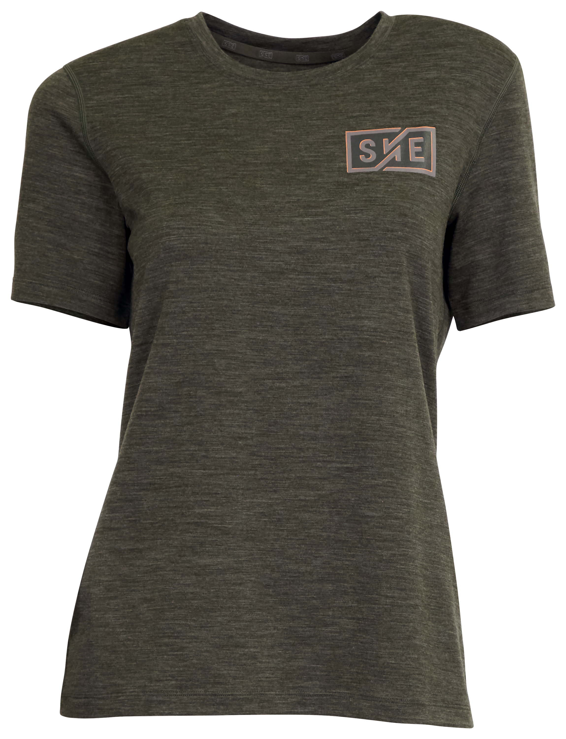 SHE OUTDOOR Logo Short-Sleeve Merino Wool T-Shirt