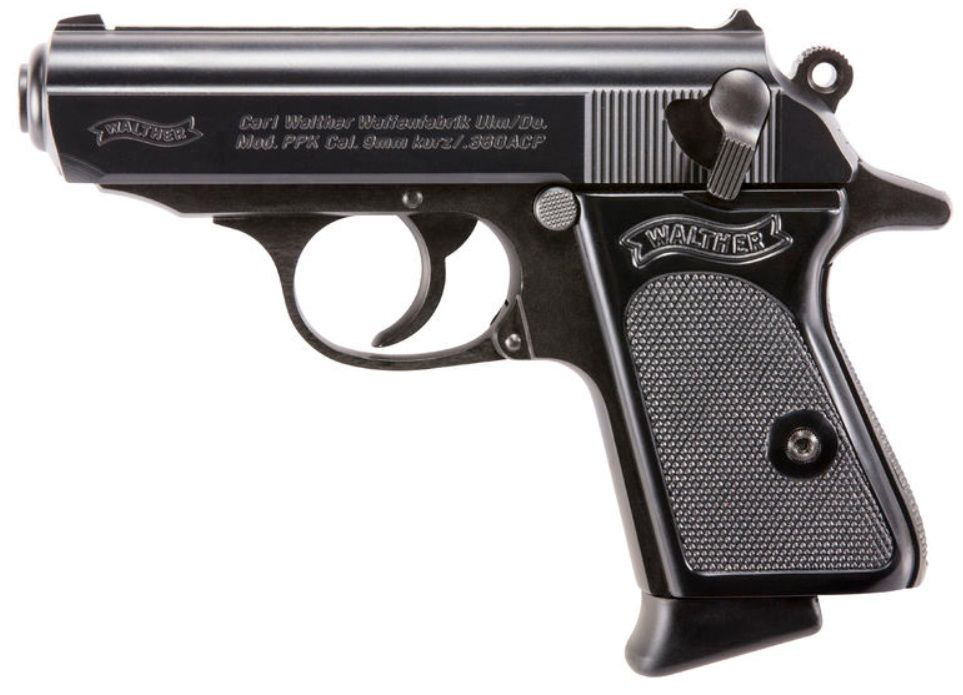 Walther PPK DASA SemiAuto Pistol  SemiGloss Blued