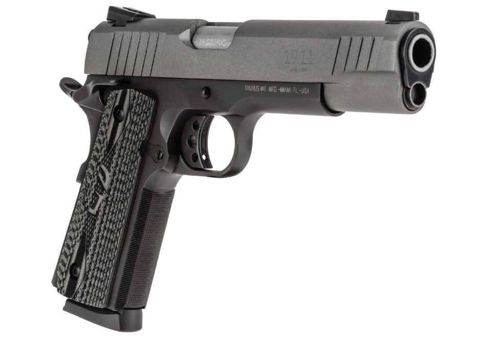 Taurus 1911 SemiAuto Pistol with VZ Grips  Cerakote Gray