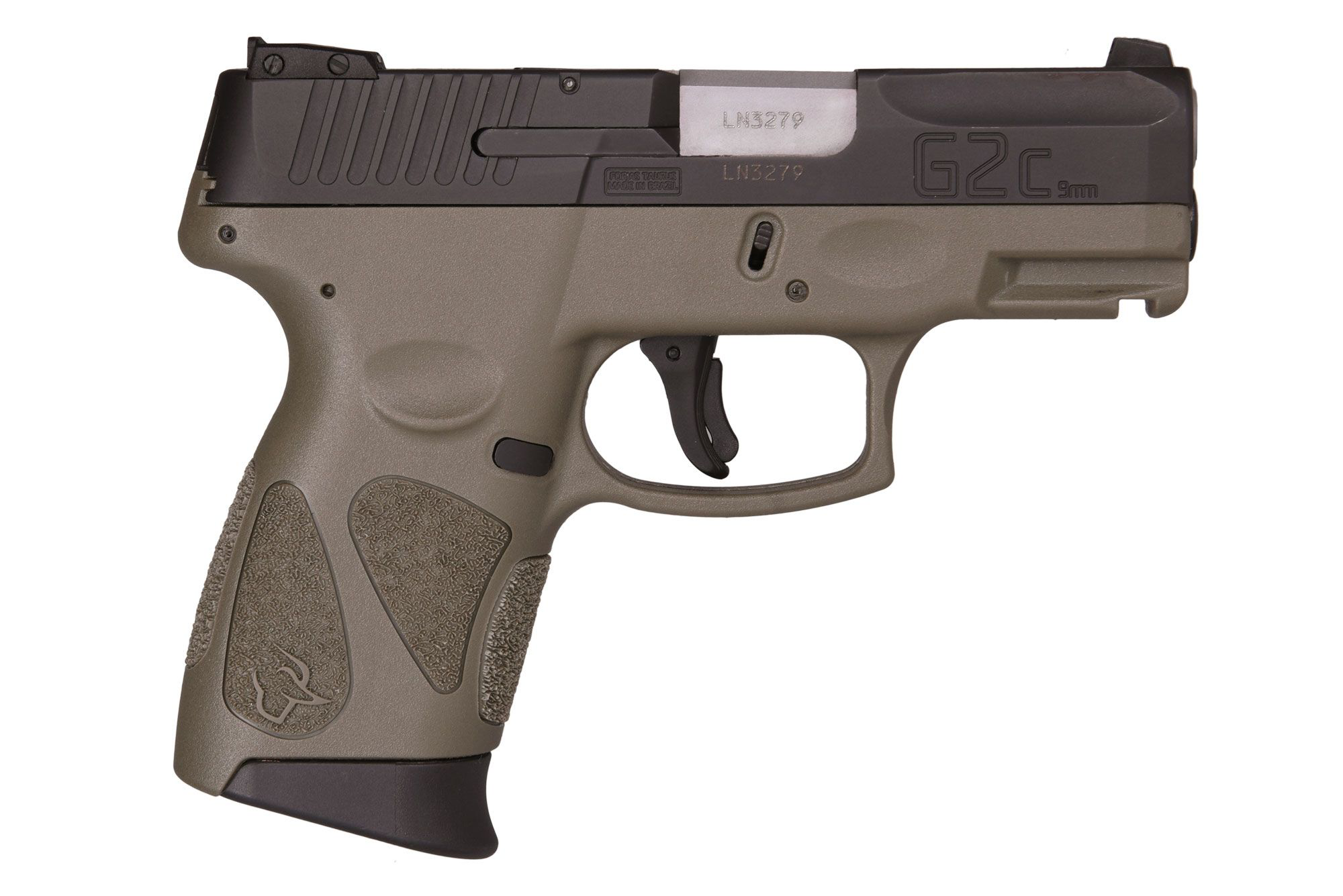 Taurus G2C Pistol - Black - OD Green - Taurus