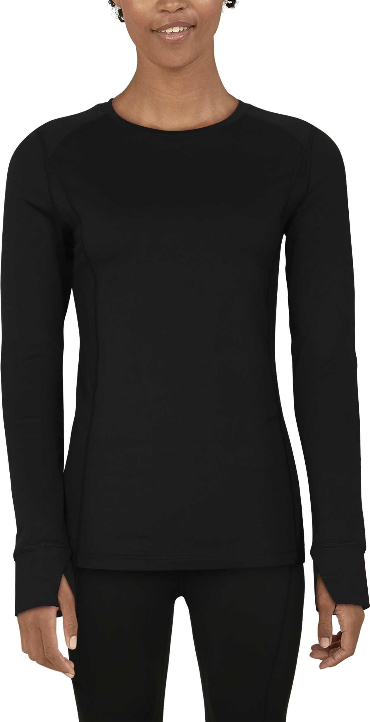 NATURAL REFLECTIONS Chill Proof Base Layer Long-Sleeve Crew-Neck Shirt