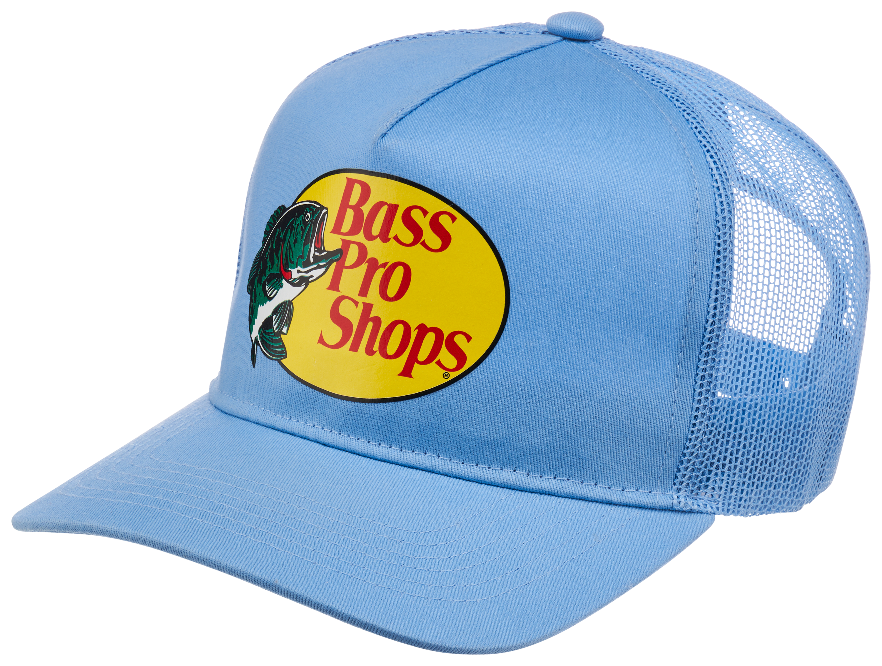 Bass Pro Shop Children's Contrast hip hop baseball cap Green One Size  Adjustable Snapback Hat 