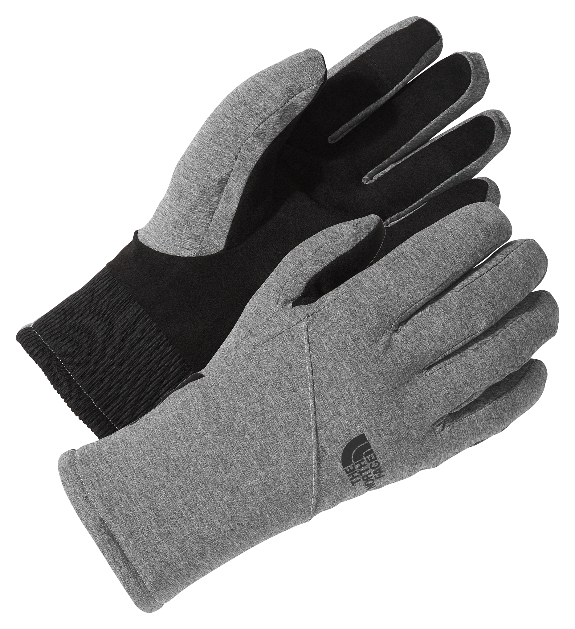 Image of The North Face Shelbe Raschel Etip Insulated Gloves for Ladies - TNF Medium Grey Heather - M