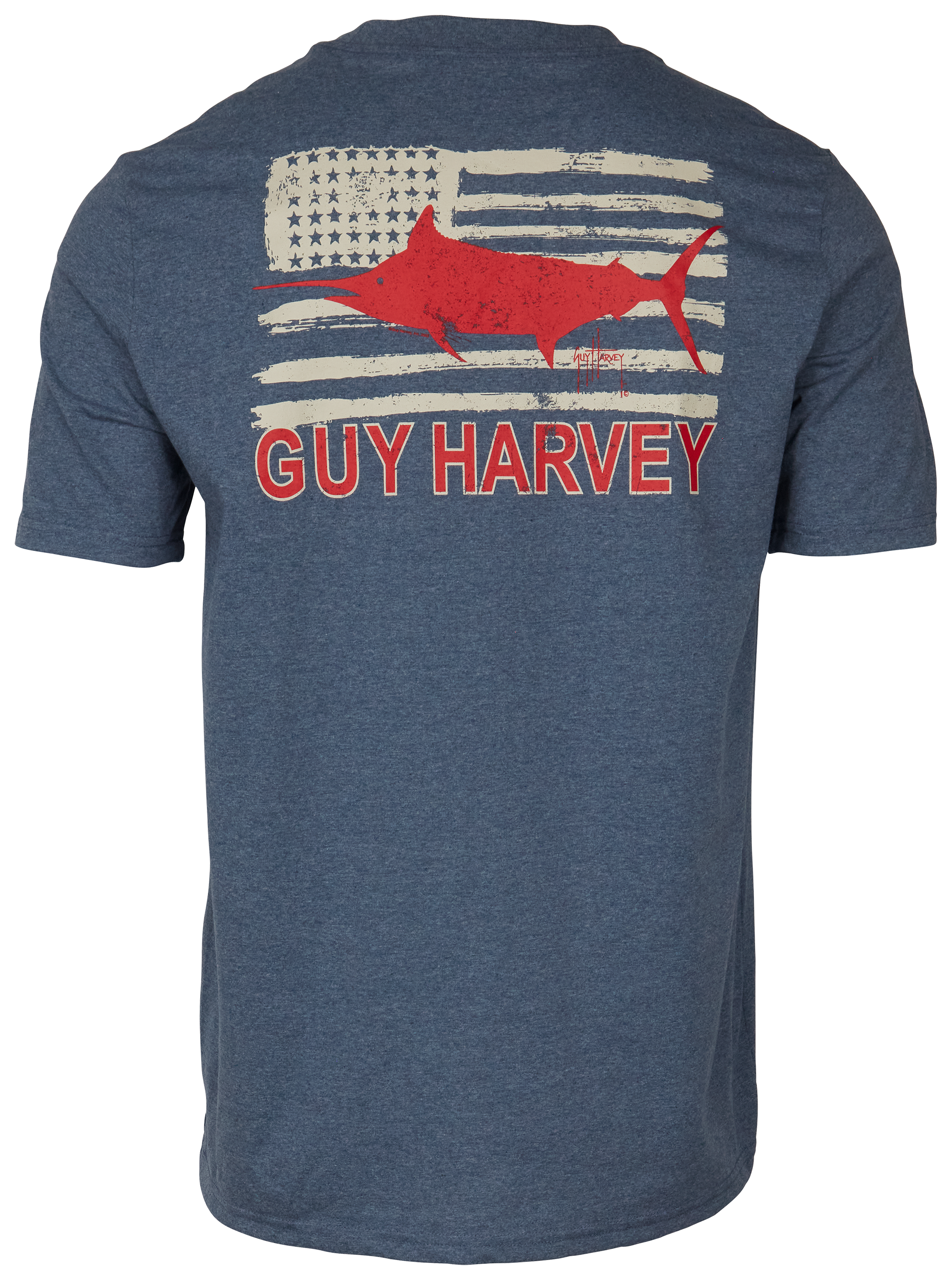 GUY HARVEY Americana Fish Short-Sleeve T-Shirt for Men