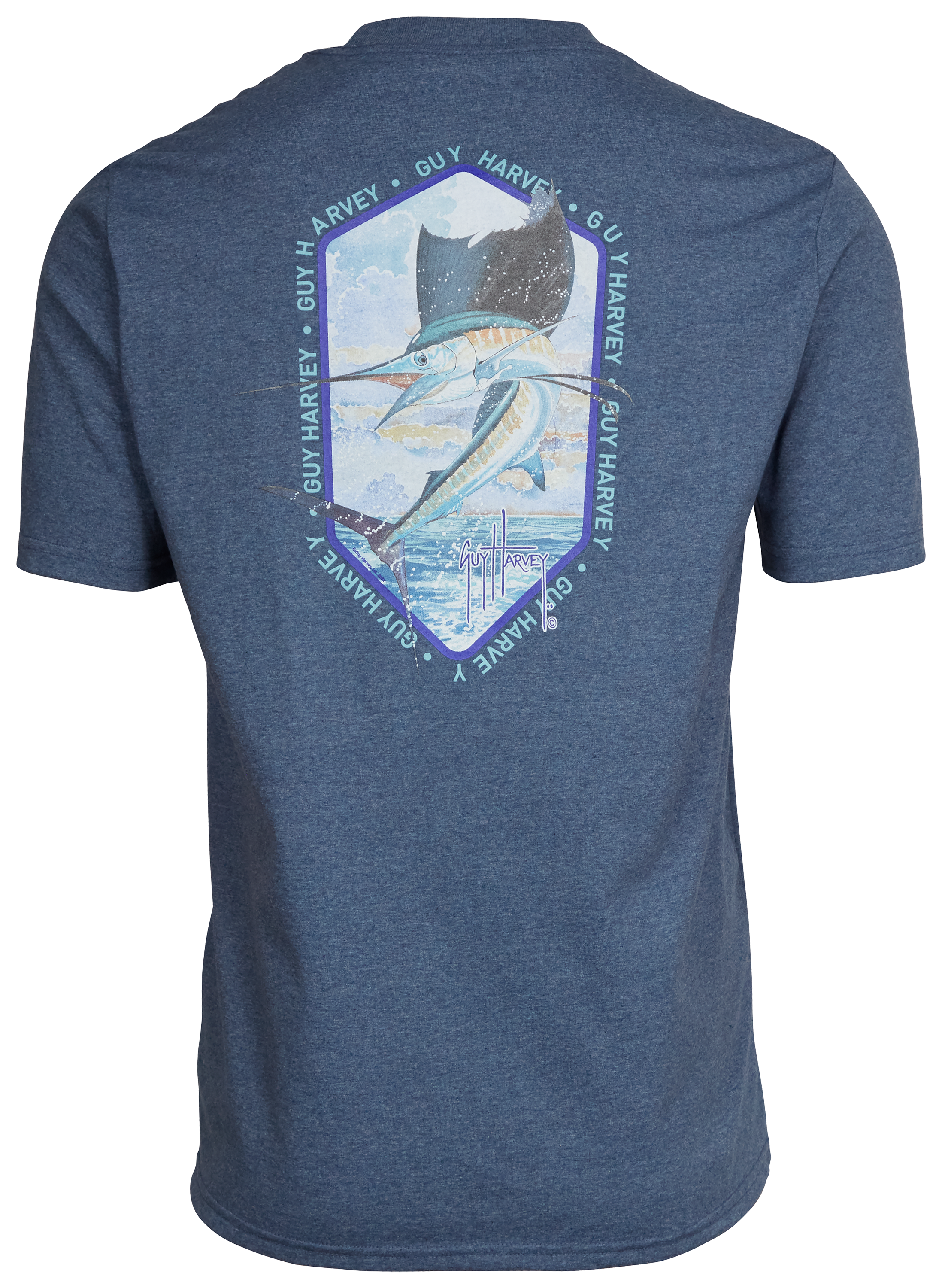 GUY HARVEY Ring Around The Sailfish Short-Sleeve T-Shirt for Men