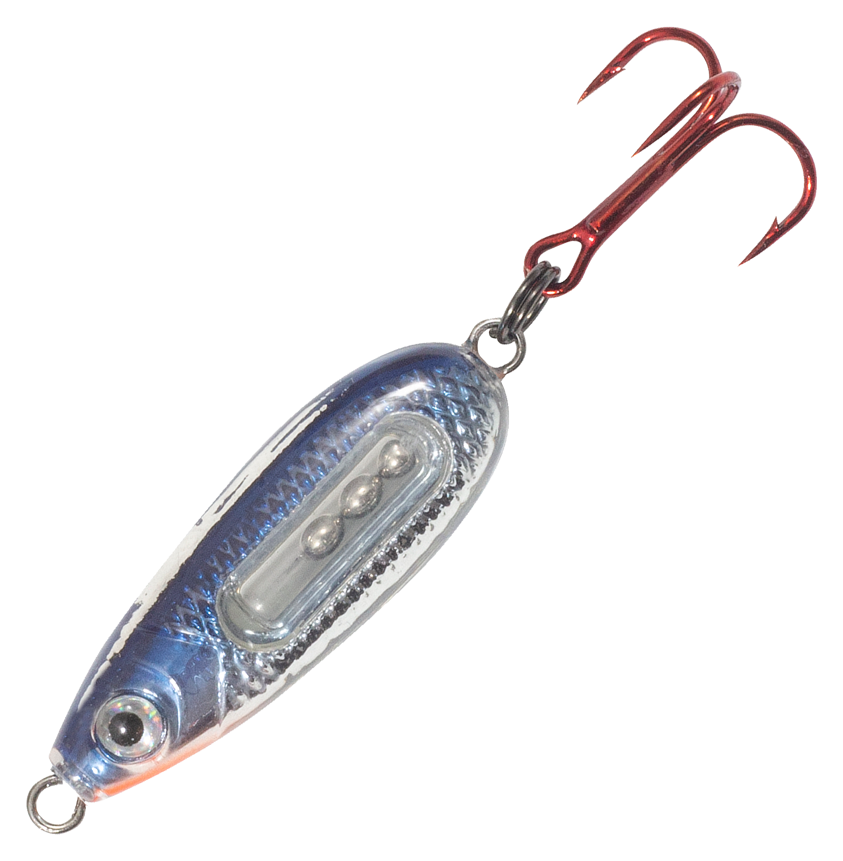 Northland Fishing Tackle Glass Buck-Shot Spoon - 1/4 oz - Silver Shiner