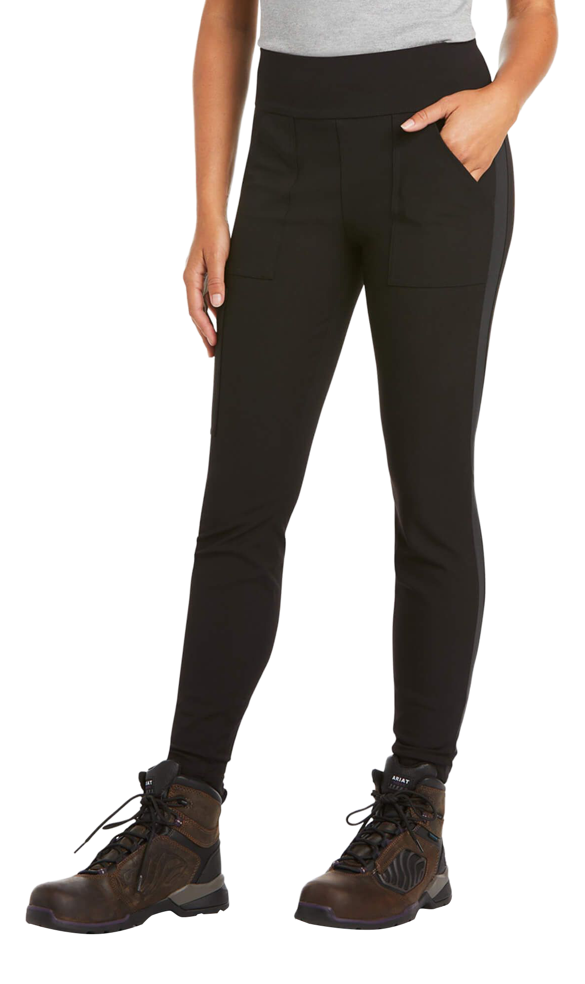 Image of Ariat Rebar DuraStretch Utility Leggings for Ladies - Black - XL