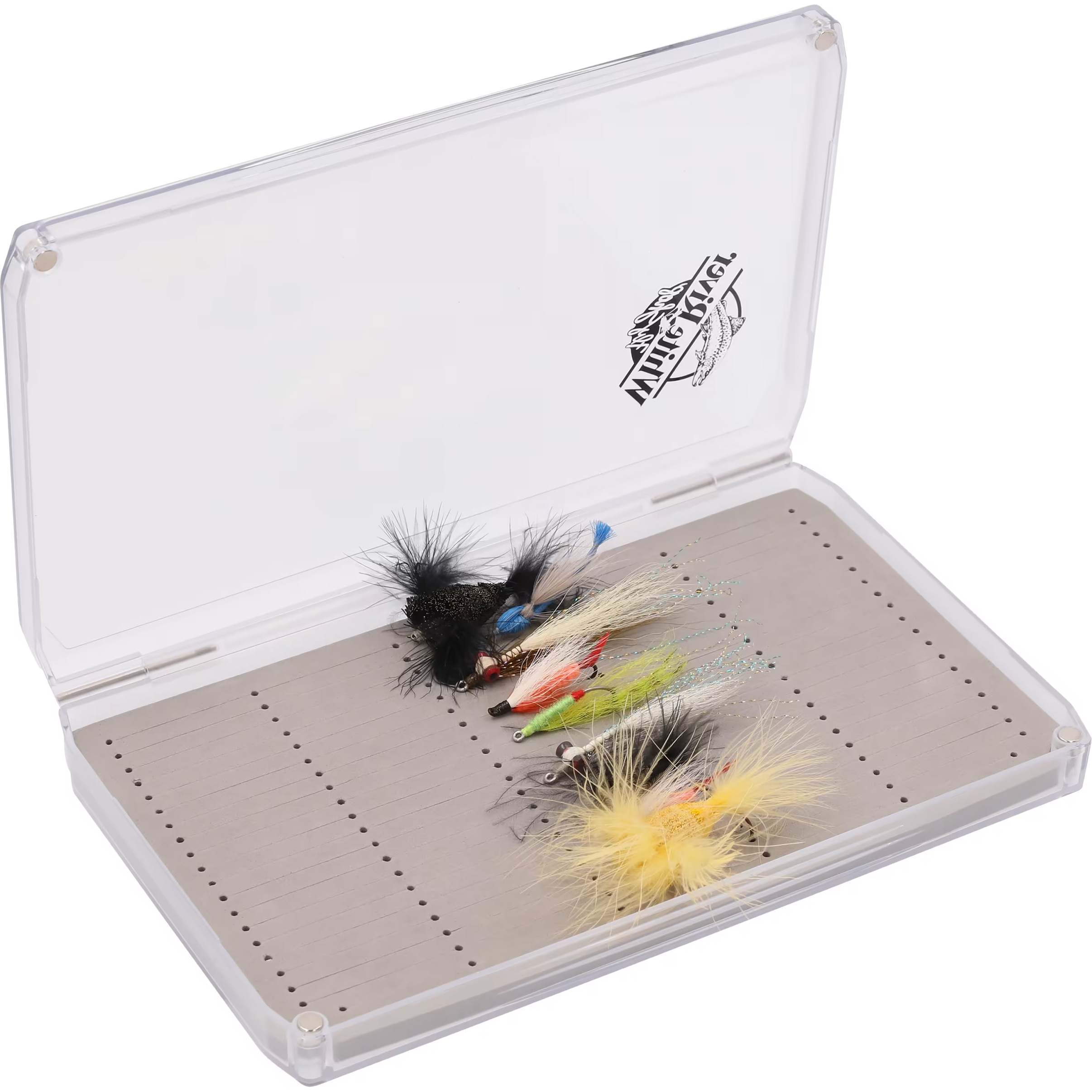 WHITE RIVER FLY SHOP Riseform Clear Top XL Fly Box