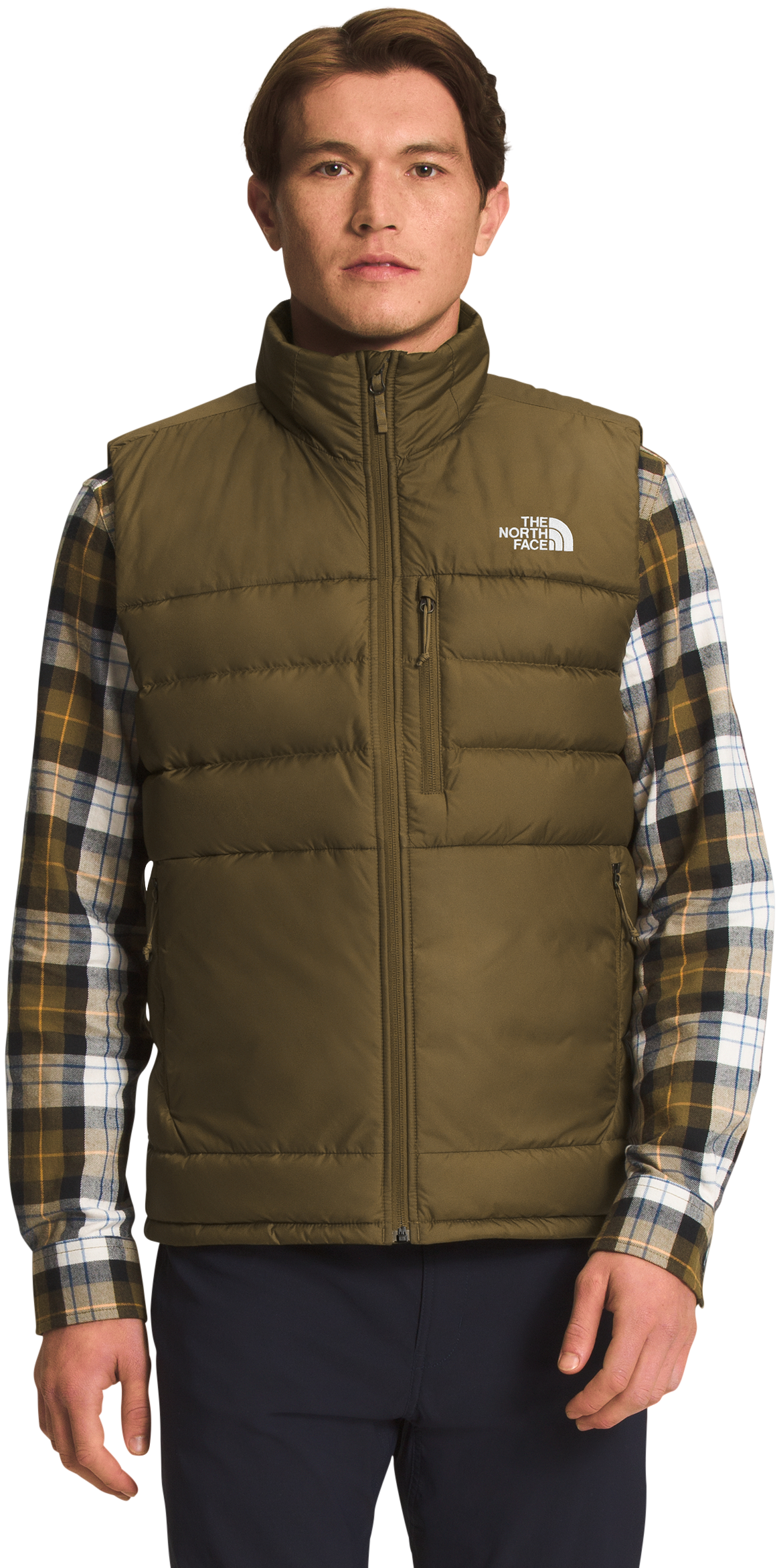 The North Face Aconcagua 2 Vest for Men - Military Olive - 2XL