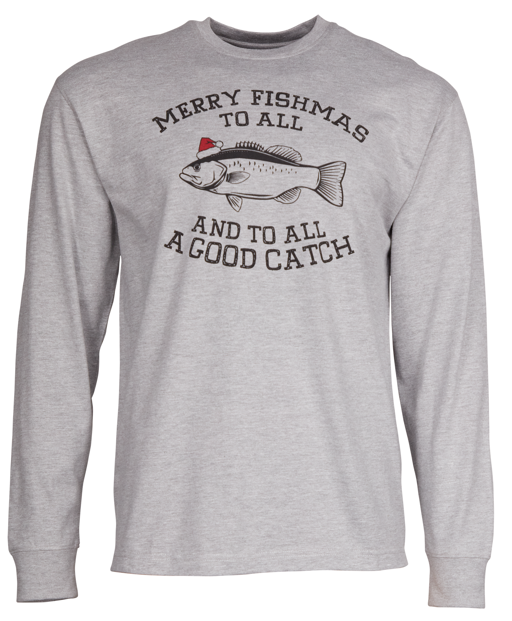 RedHead Holiday Fishmas Long-Sleeve T-Shirt for Men