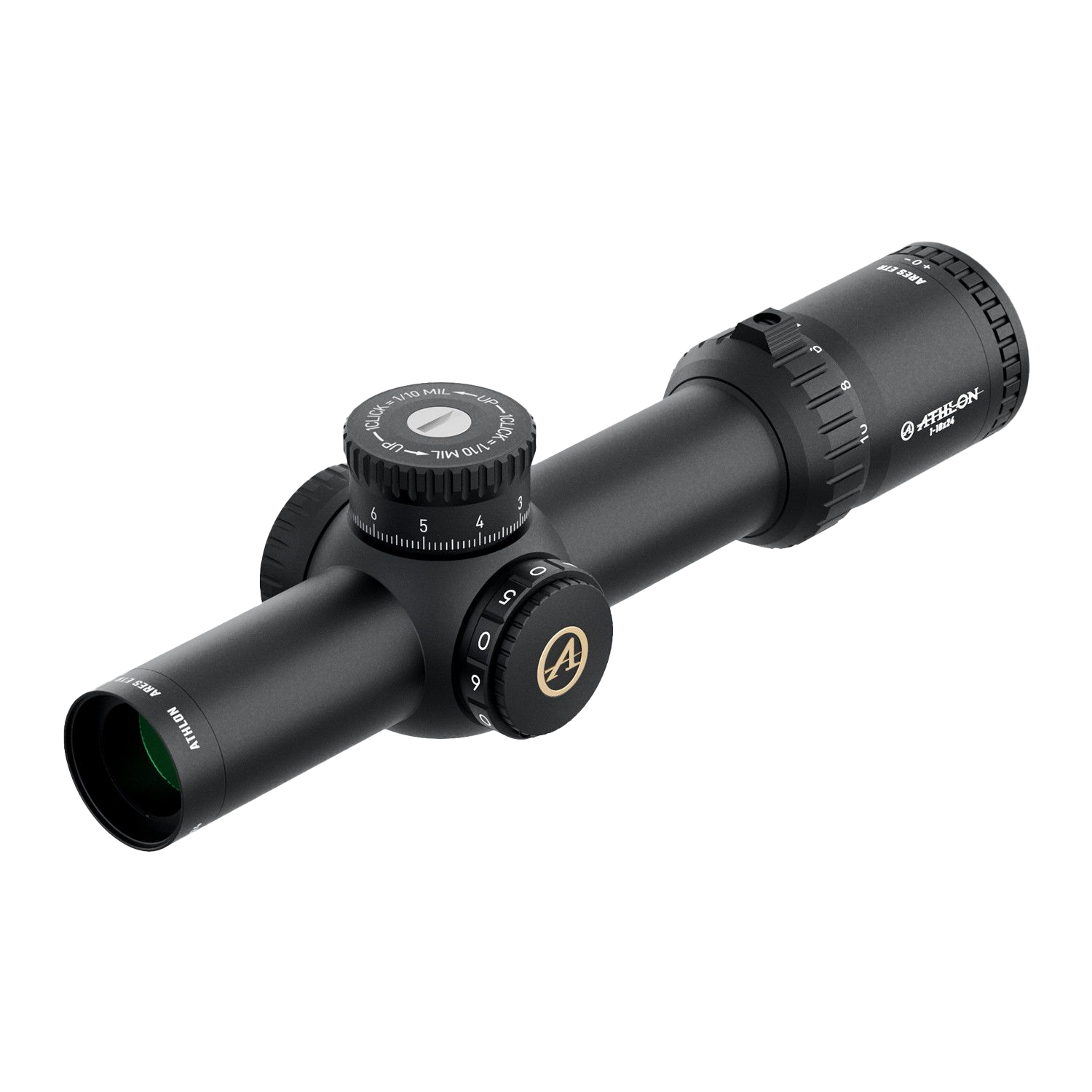 Athlon Ares ETR UHD Rifle Scope - 1-10x24mm - Black - ATMR3 MIL - Athlon